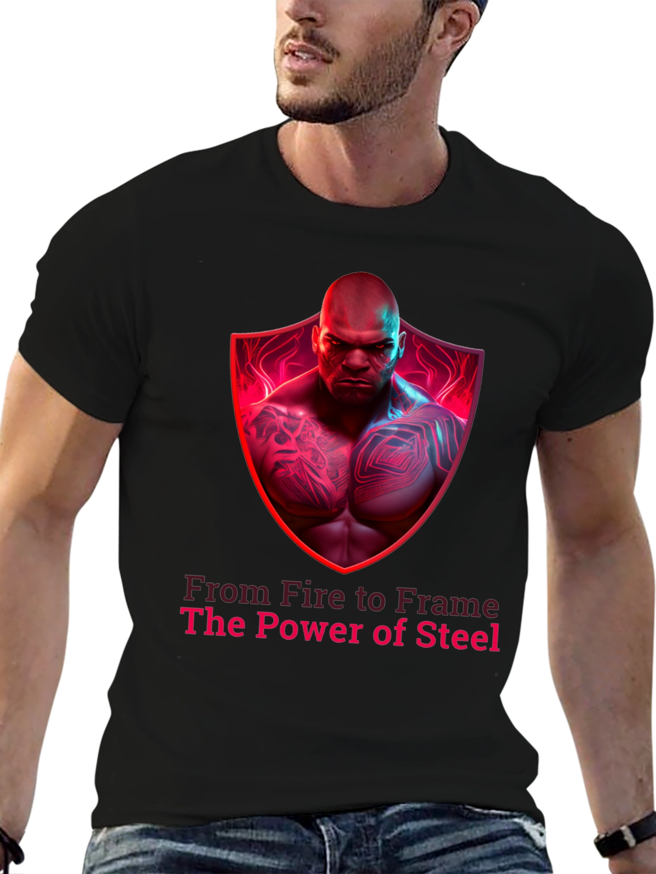 Power of Steel Graphic Tee