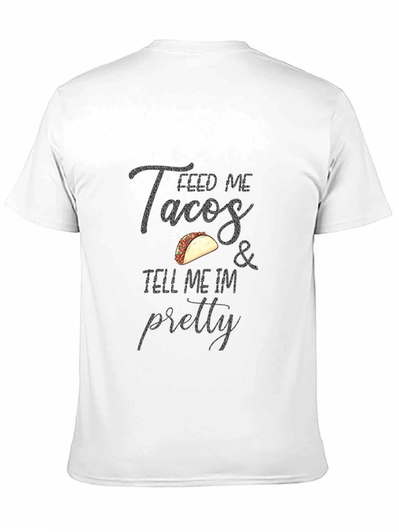Feed Me Tacos Graphic Tee - Black T-Shirt