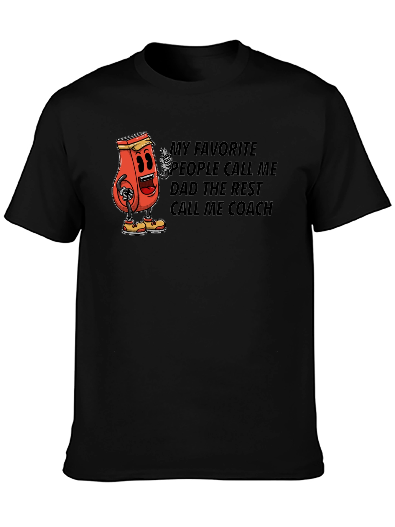 Dad Coach Funny T-Shirt