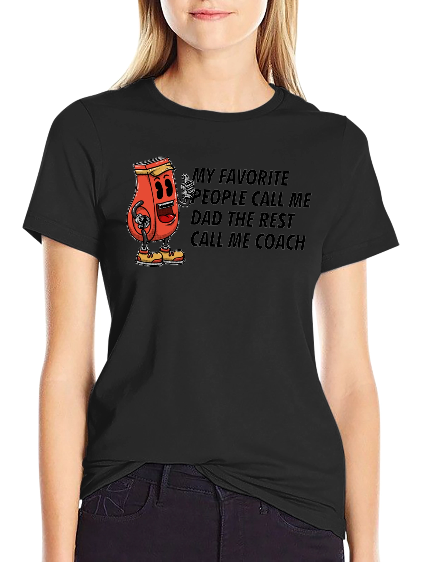 Dad Coach Funny T-Shirt