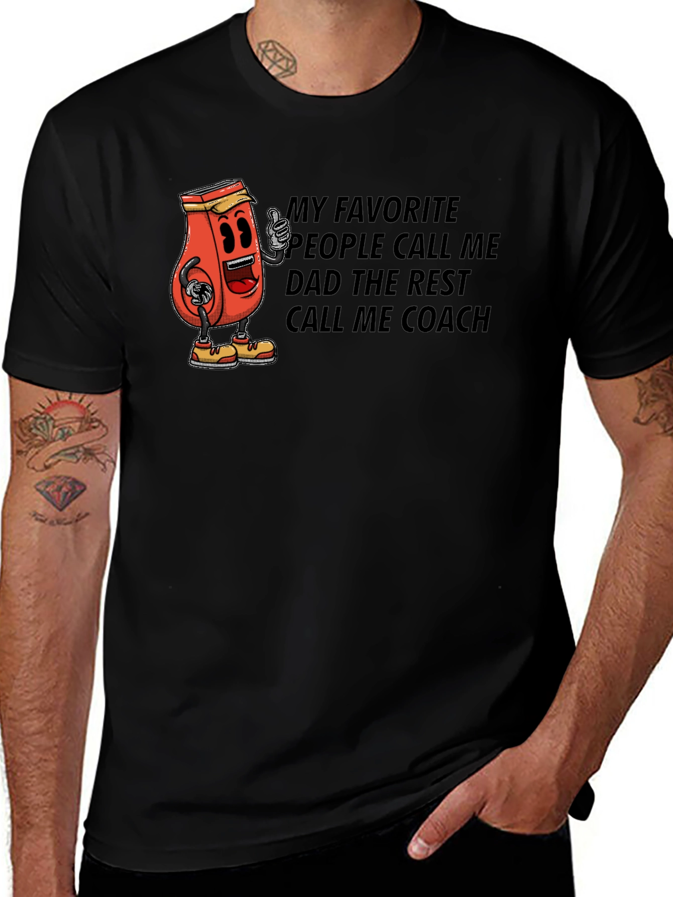 Dad Coach Funny T-Shirt