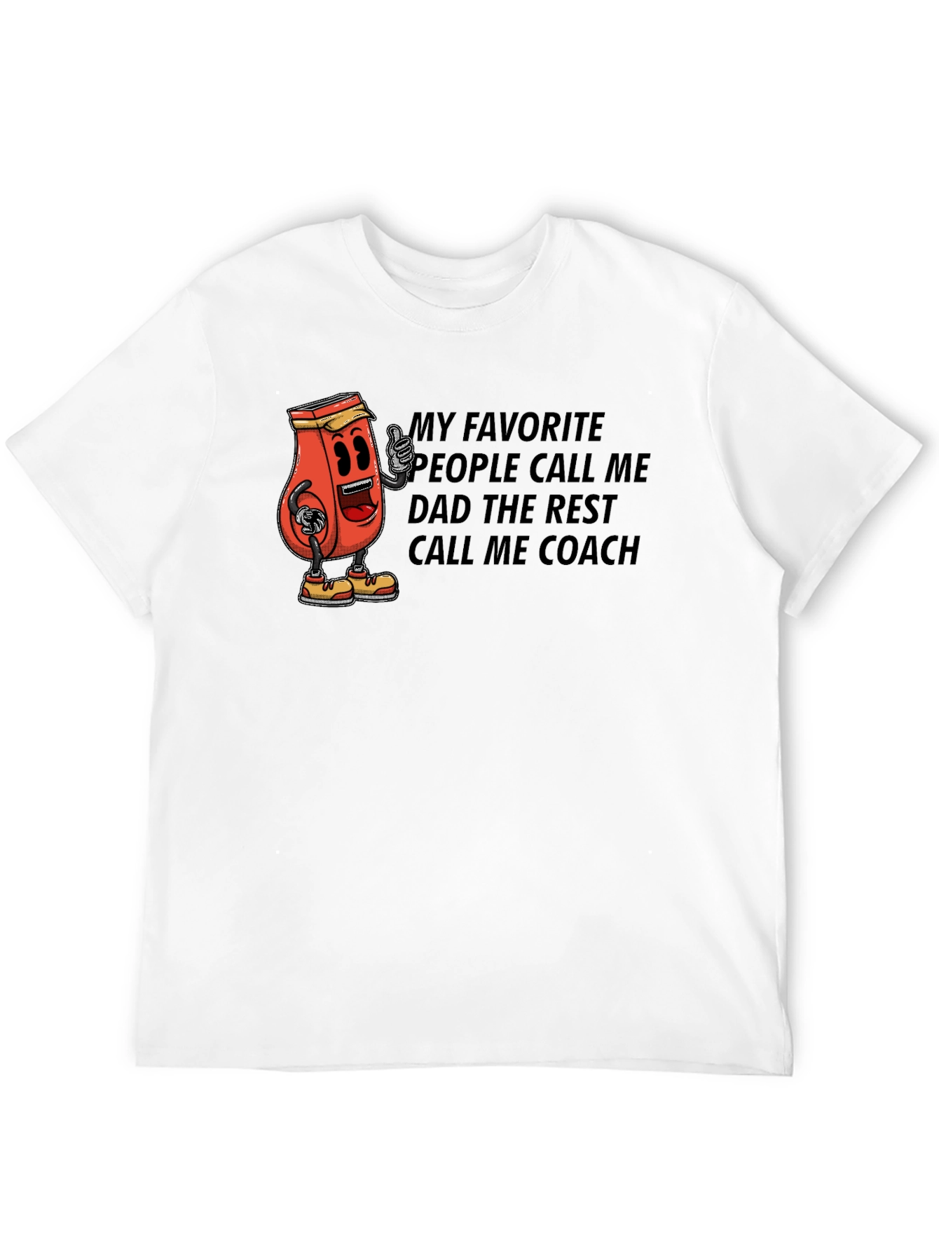 Dad Coach Funny T-Shirt