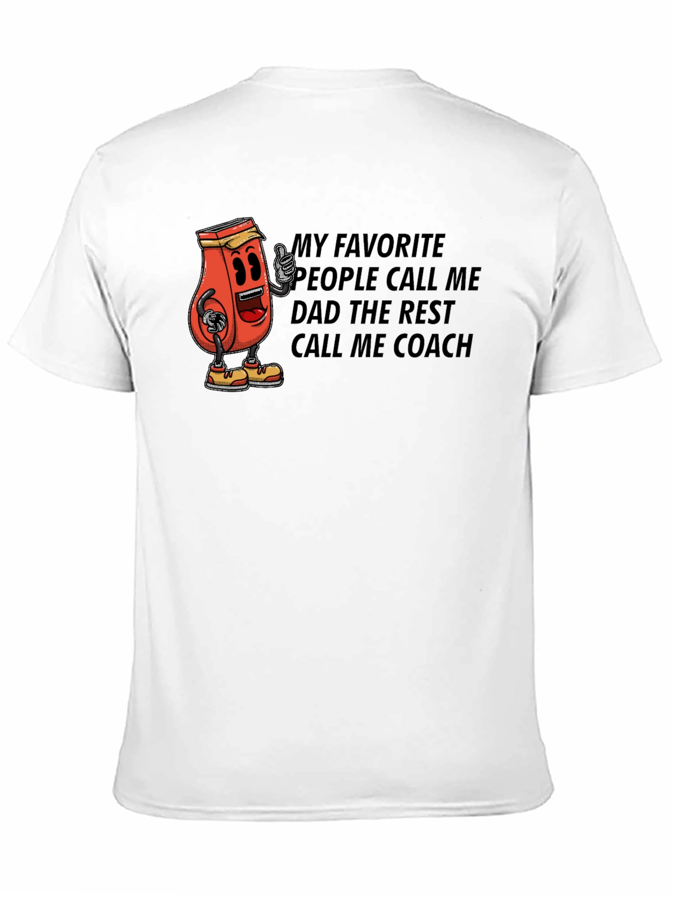 Dad Coach Funny T-Shirt