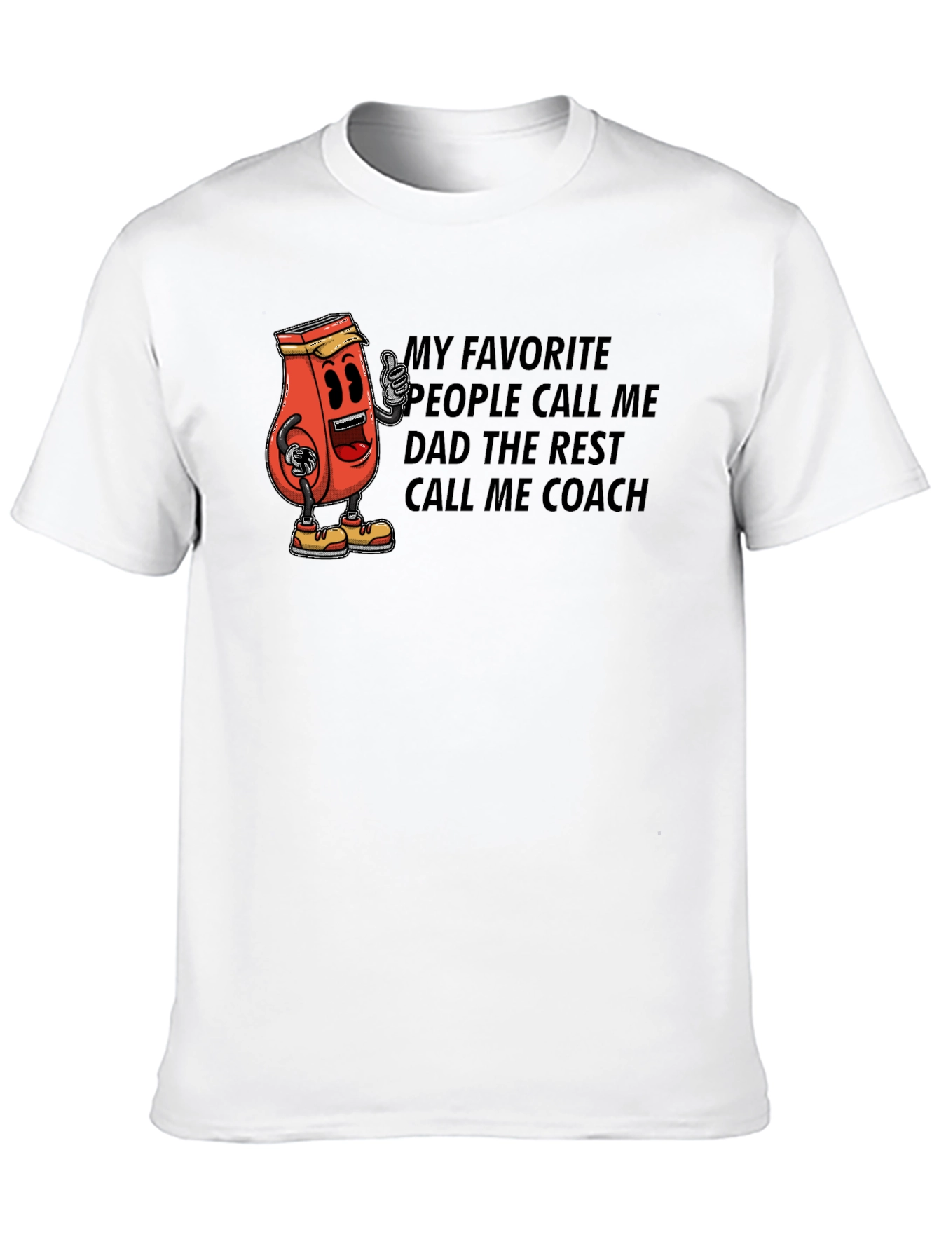 Dad Coach Funny T-Shirt