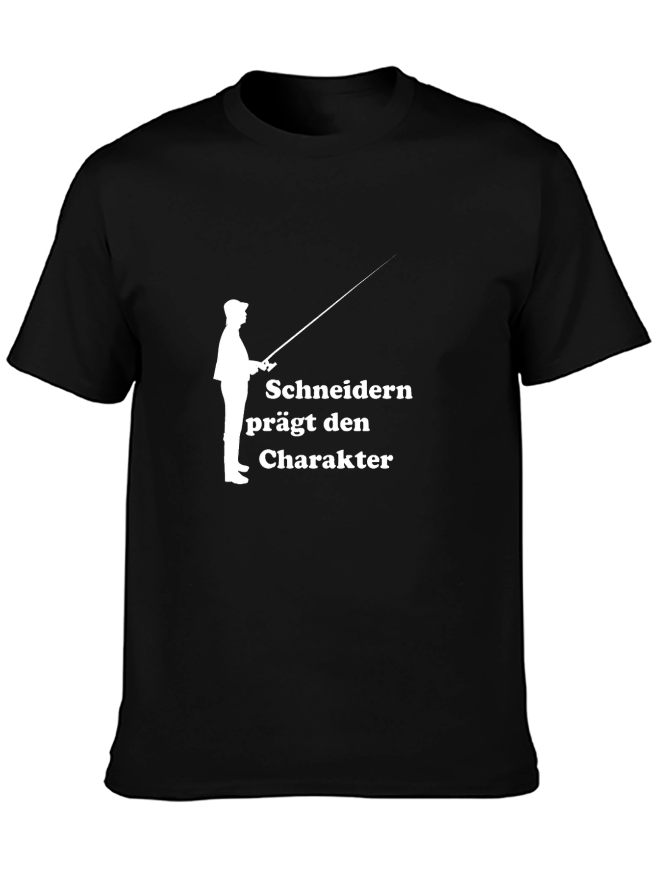 Schneidern Prägt Den Charakter Fishing T-Shirt