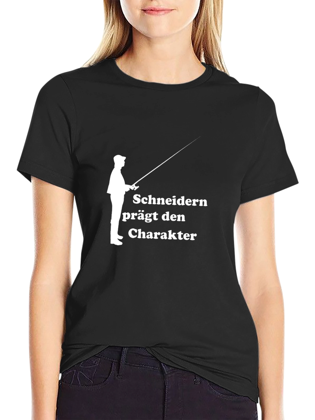 Schneidern Prägt Den Charakter Fishing T-Shirt