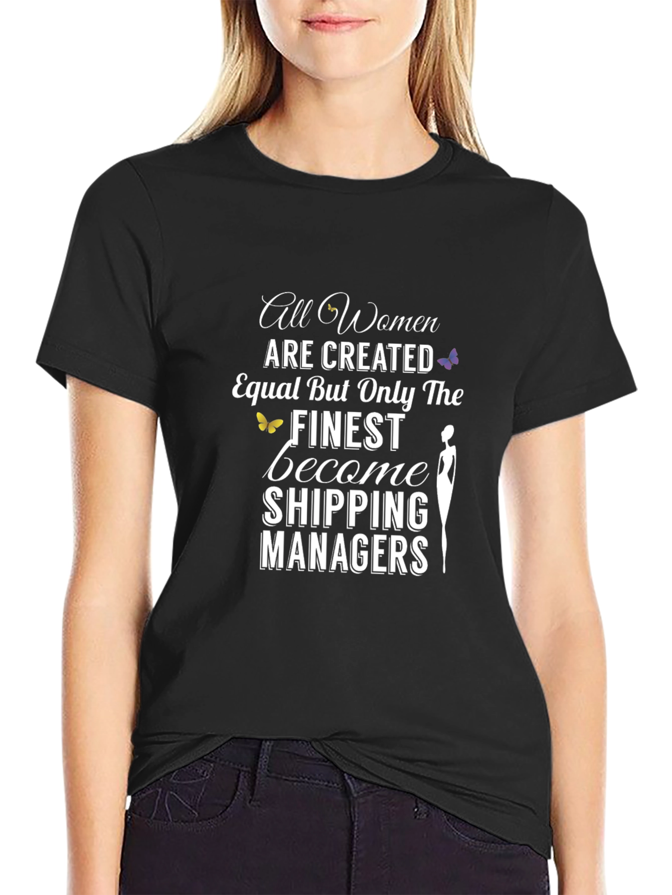 Shipping Manager Womens T-Shirt - Funny Manager Gift