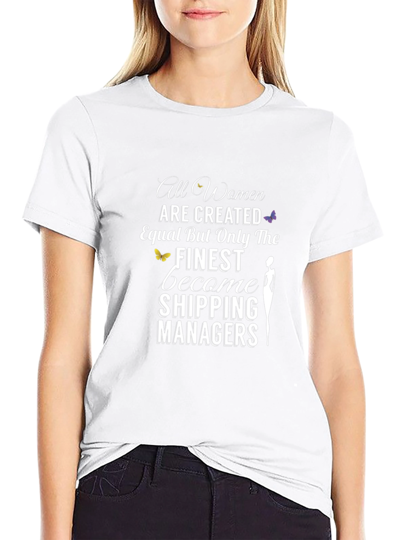 Shipping Manager Womens T-Shirt - Funny Manager Gift