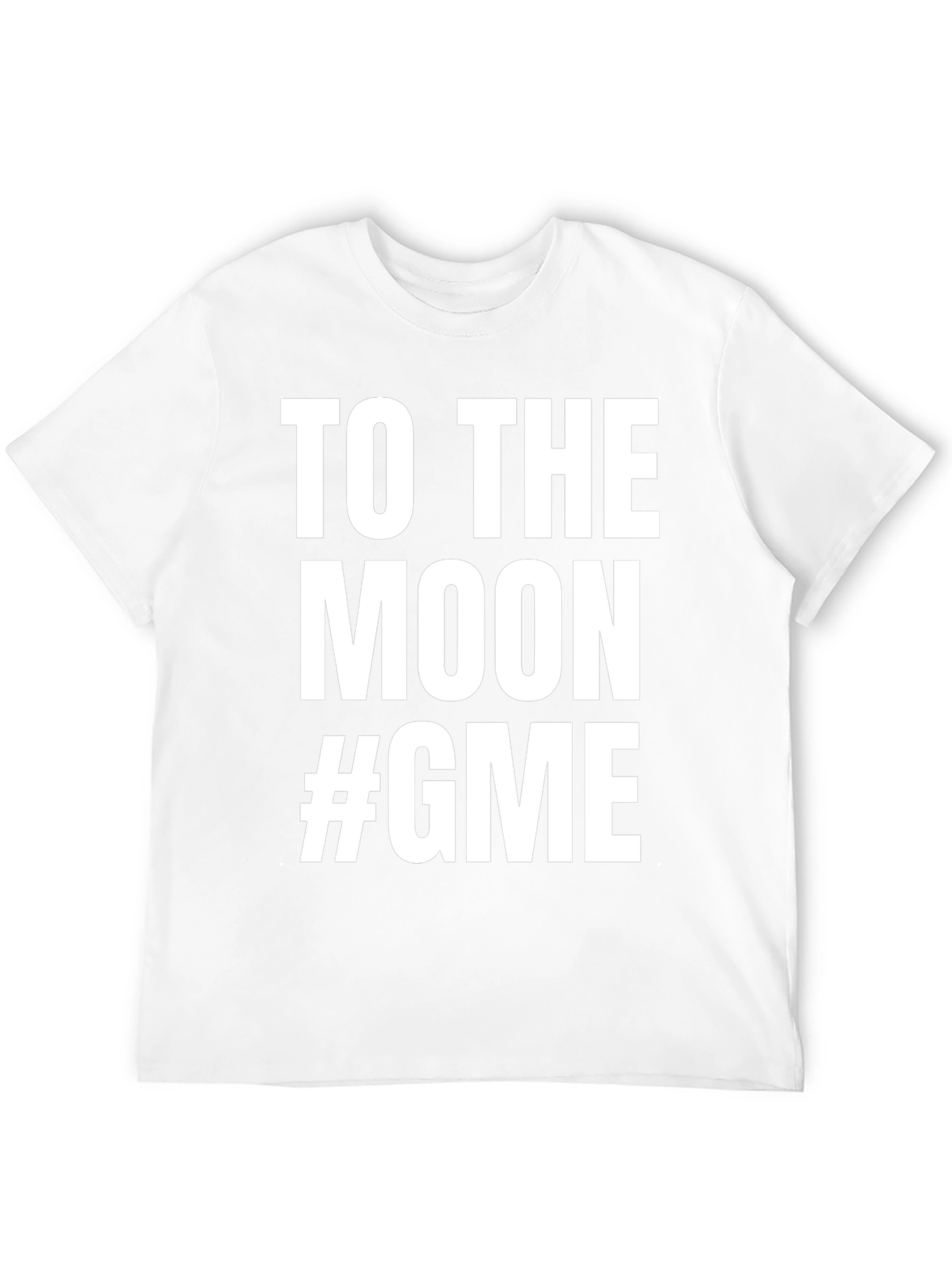 To the Moon #GME Black T-Shirt