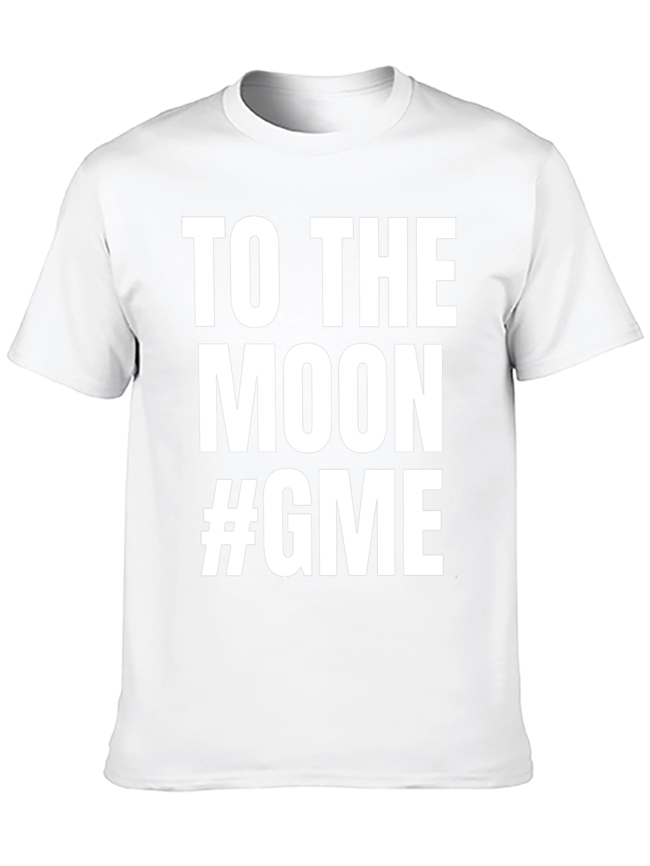 To the Moon #GME Black T-Shirt