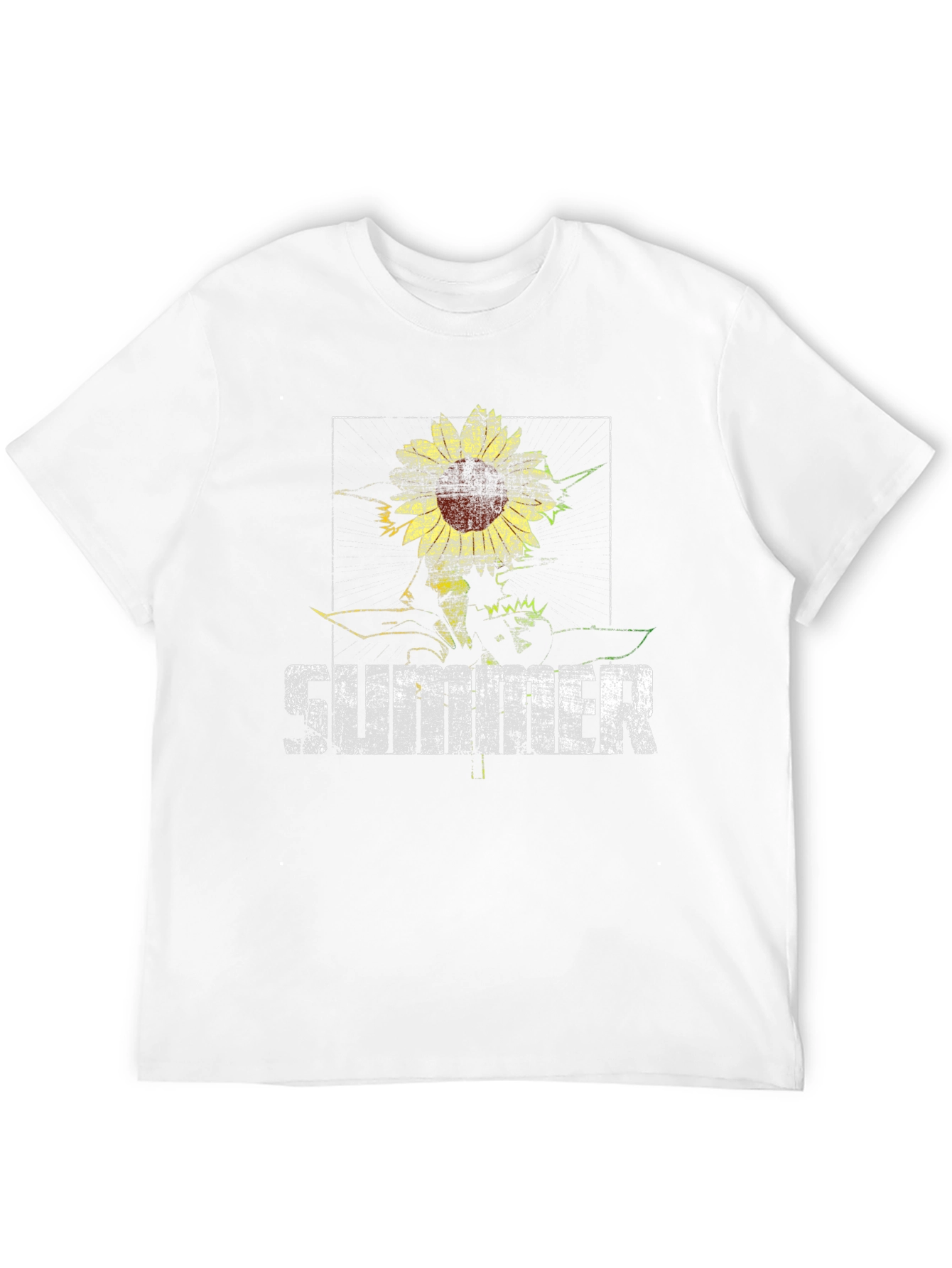 Sunflower Summer Graphic Tee - Black