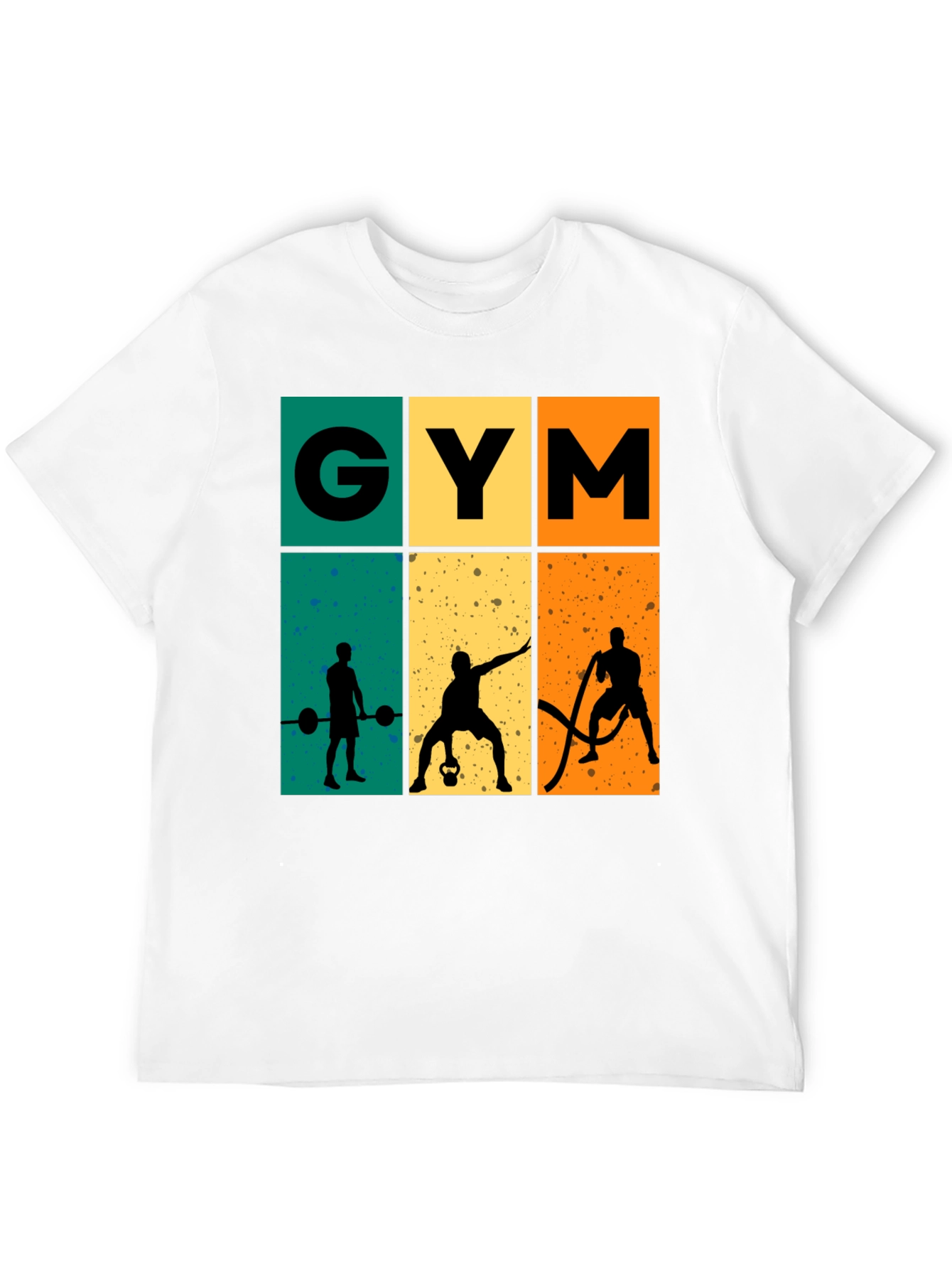 Gym Workout Black T-Shirt