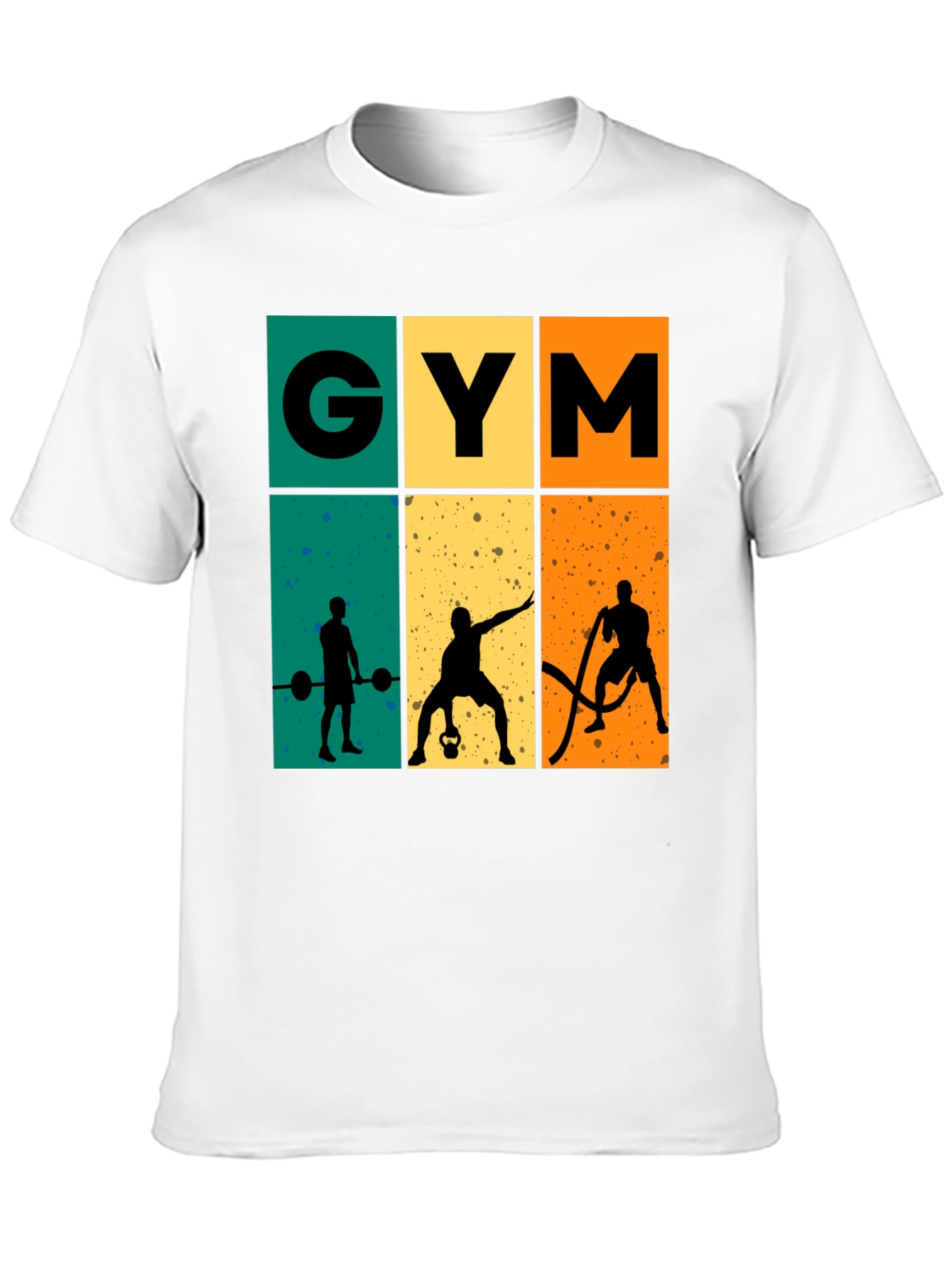Gym Workout Black T-Shirt