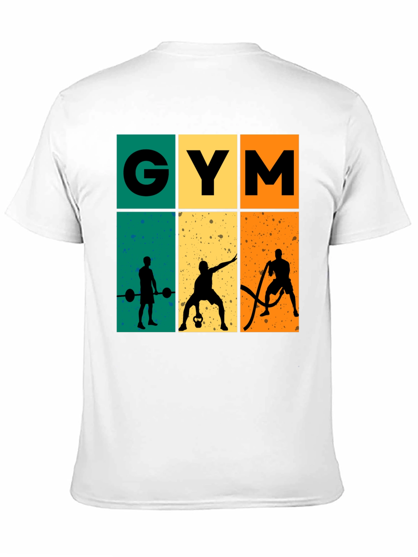 Gym Workout Black T-Shirt
