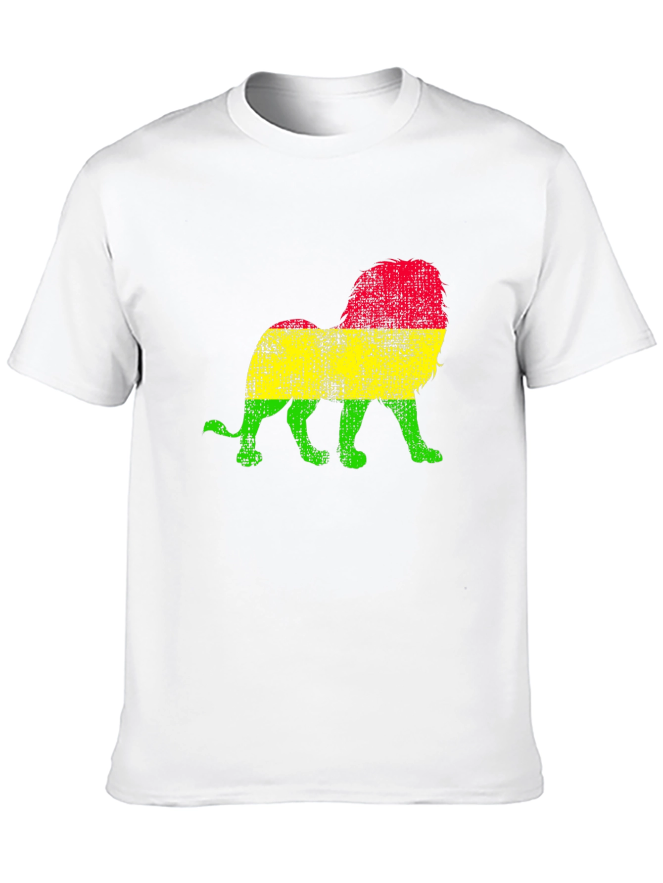 Rasta Lion Graphic T-Shirt - Reggae Vibes