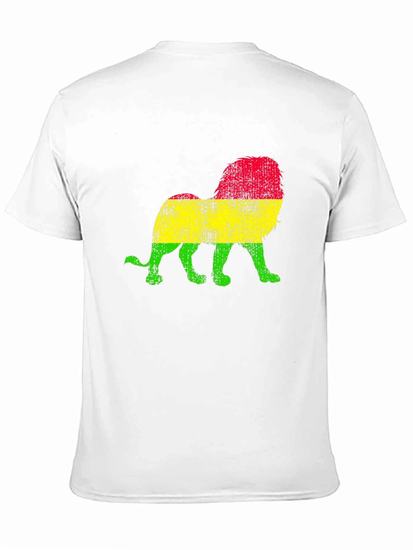 Rasta Lion Graphic T-Shirt - Reggae Vibes