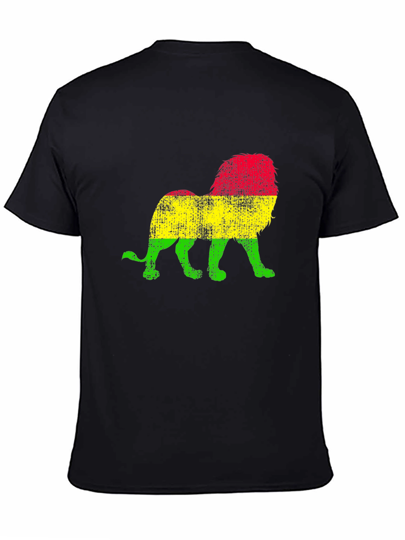 Rasta Lion Graphic T-Shirt - Reggae Vibes