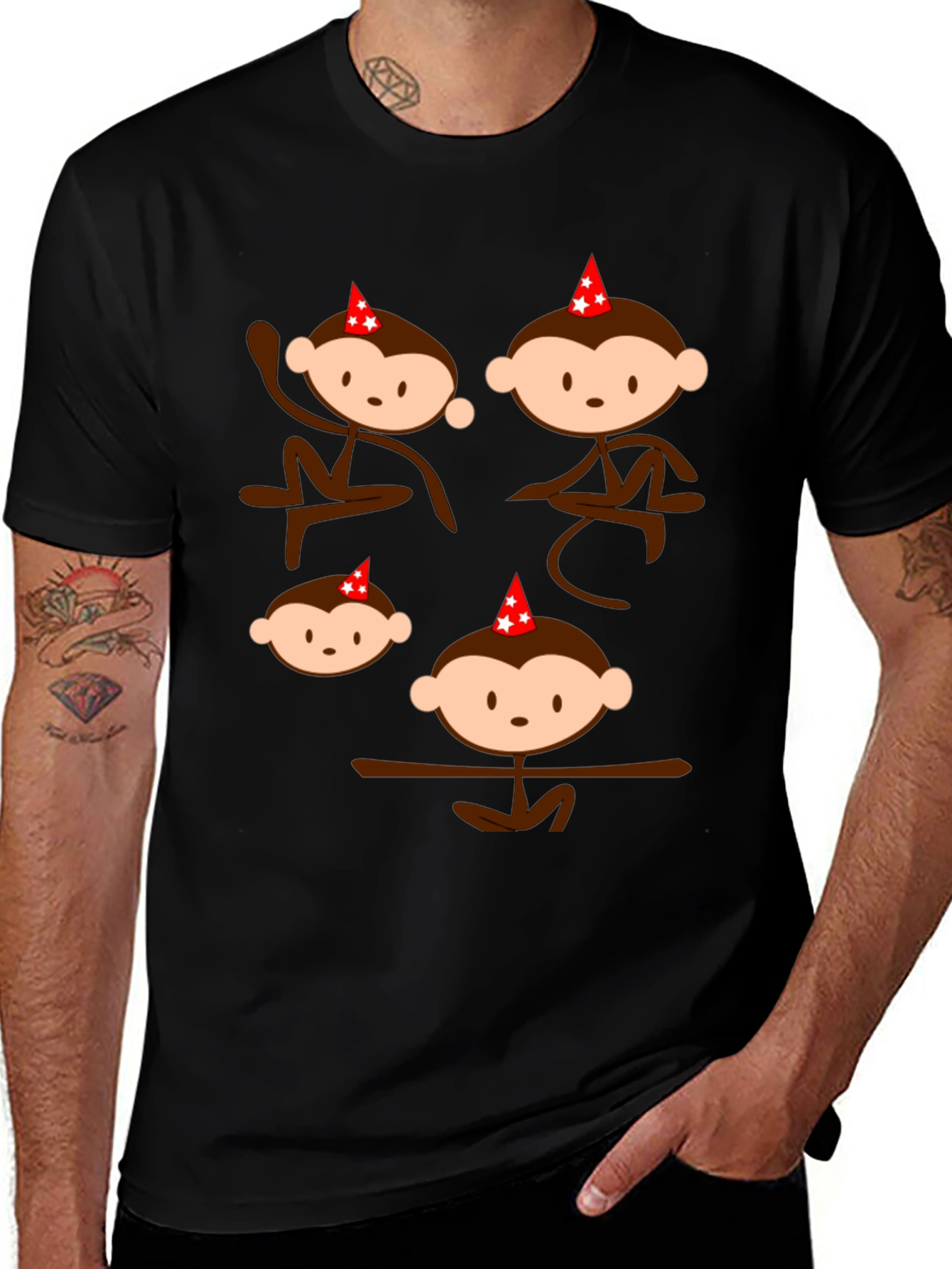 Monkey Birthday Party T-Shirt
