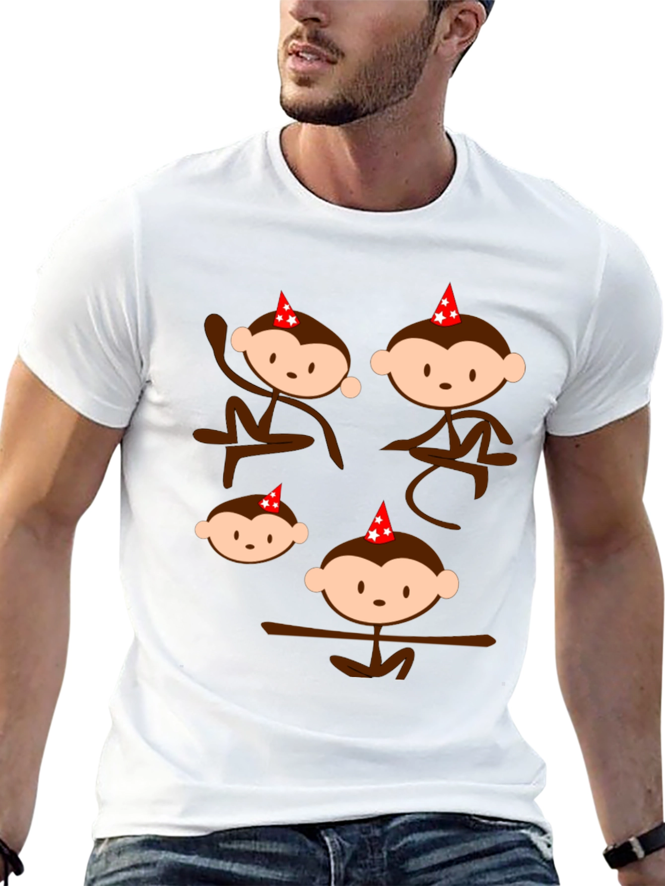 Monkey Birthday Party T-Shirt