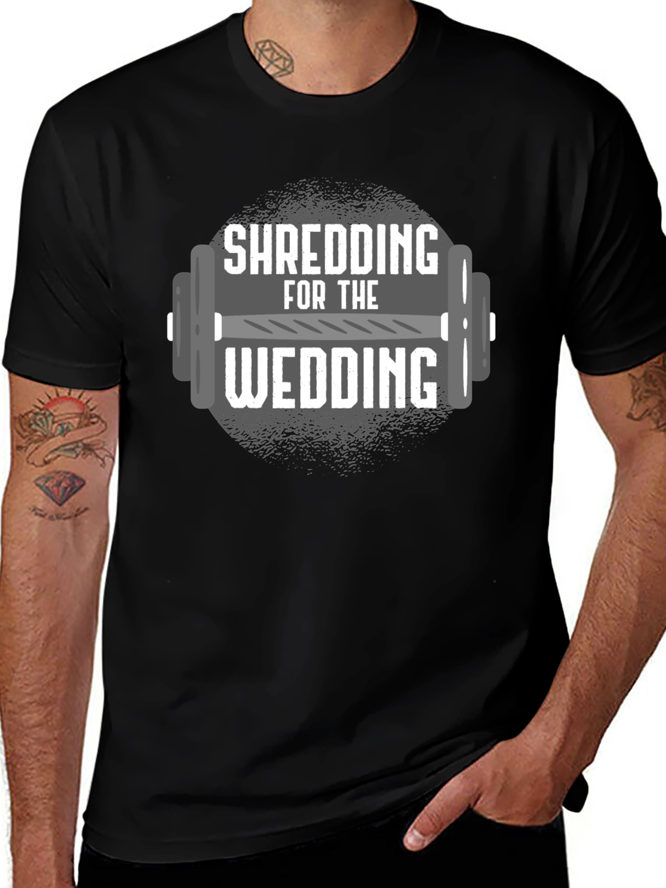Shredding for the Wedding Gym T-Shirt