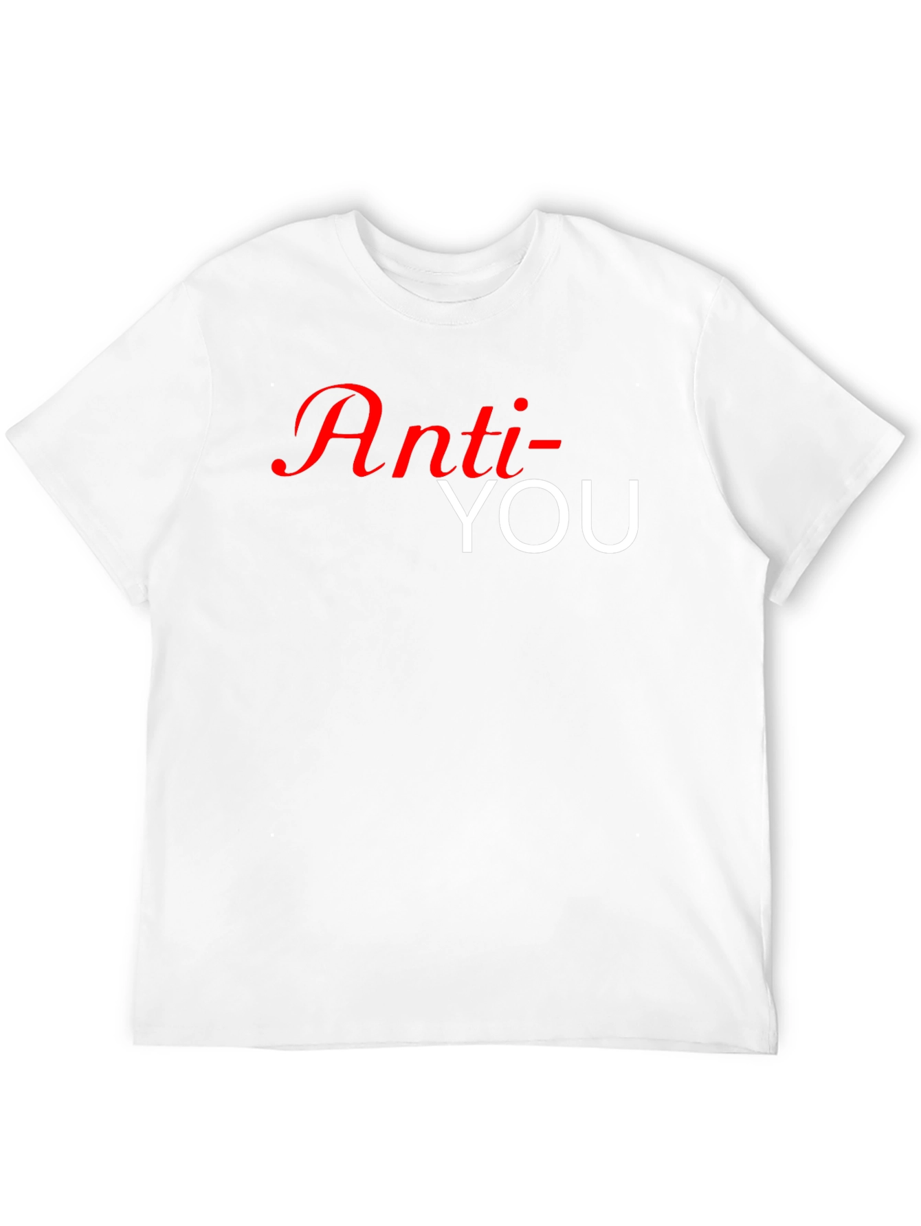 Anti-You Graphic T-Shirt - Black