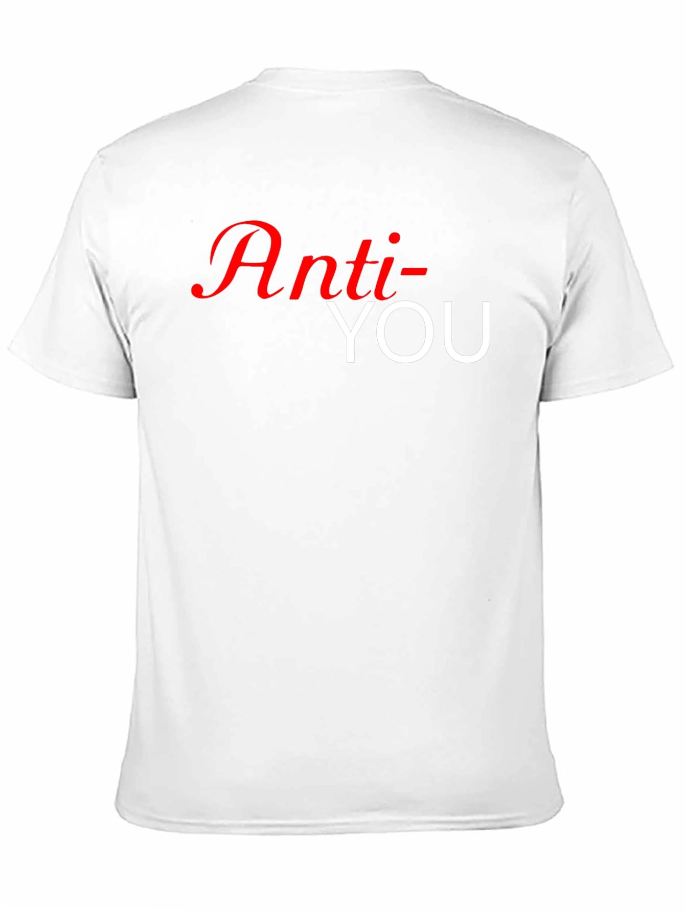 Anti-You Graphic T-Shirt - Black
