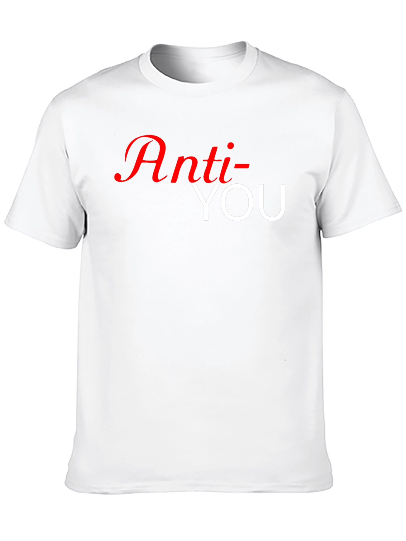 Anti-You Graphic T-Shirt - Black