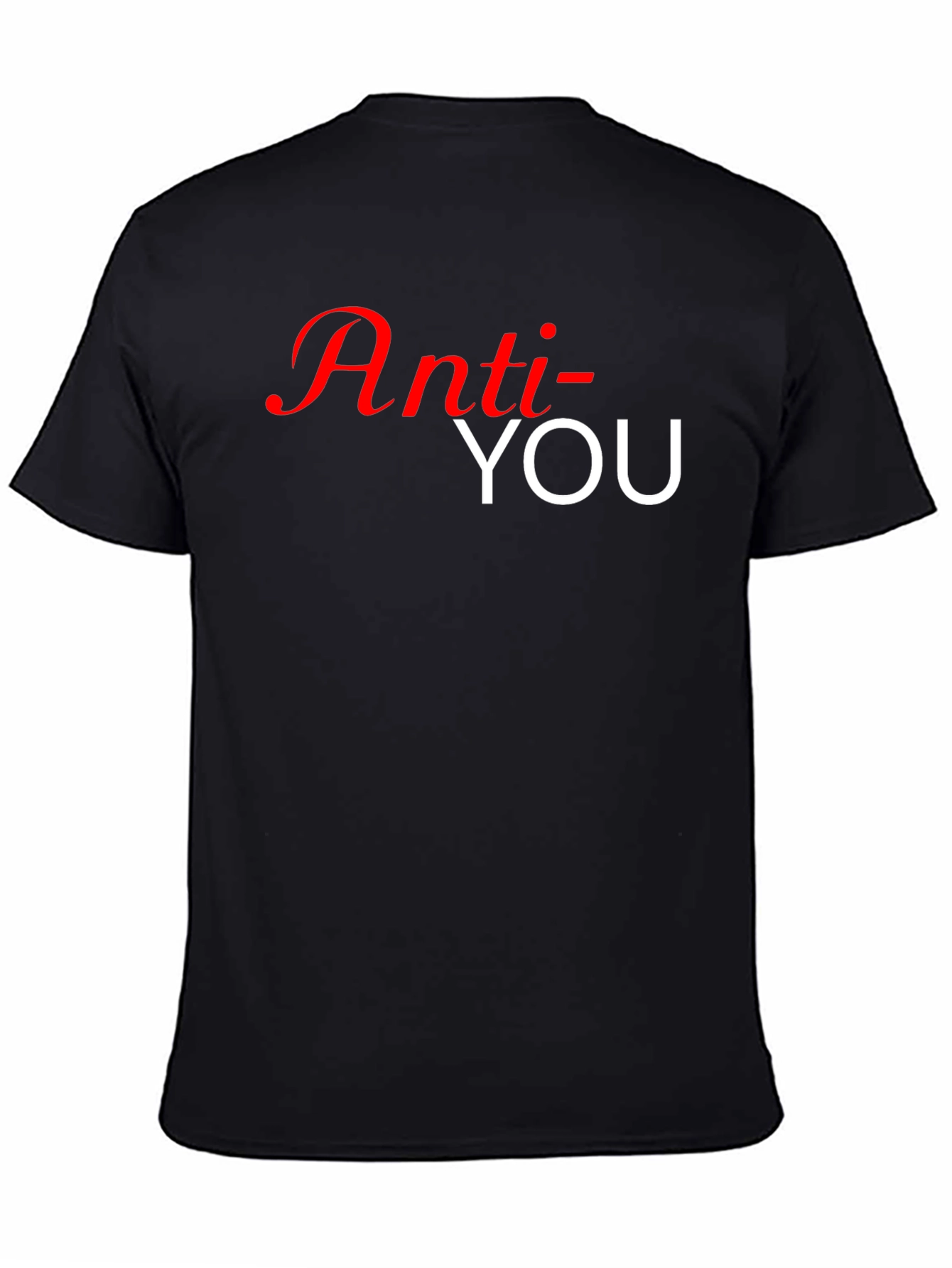 Anti-You Graphic T-Shirt - Black