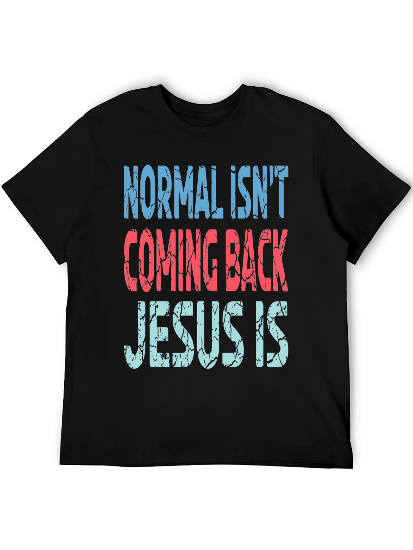 Normal Isnt Coming Back Jesus Is T-Shirt