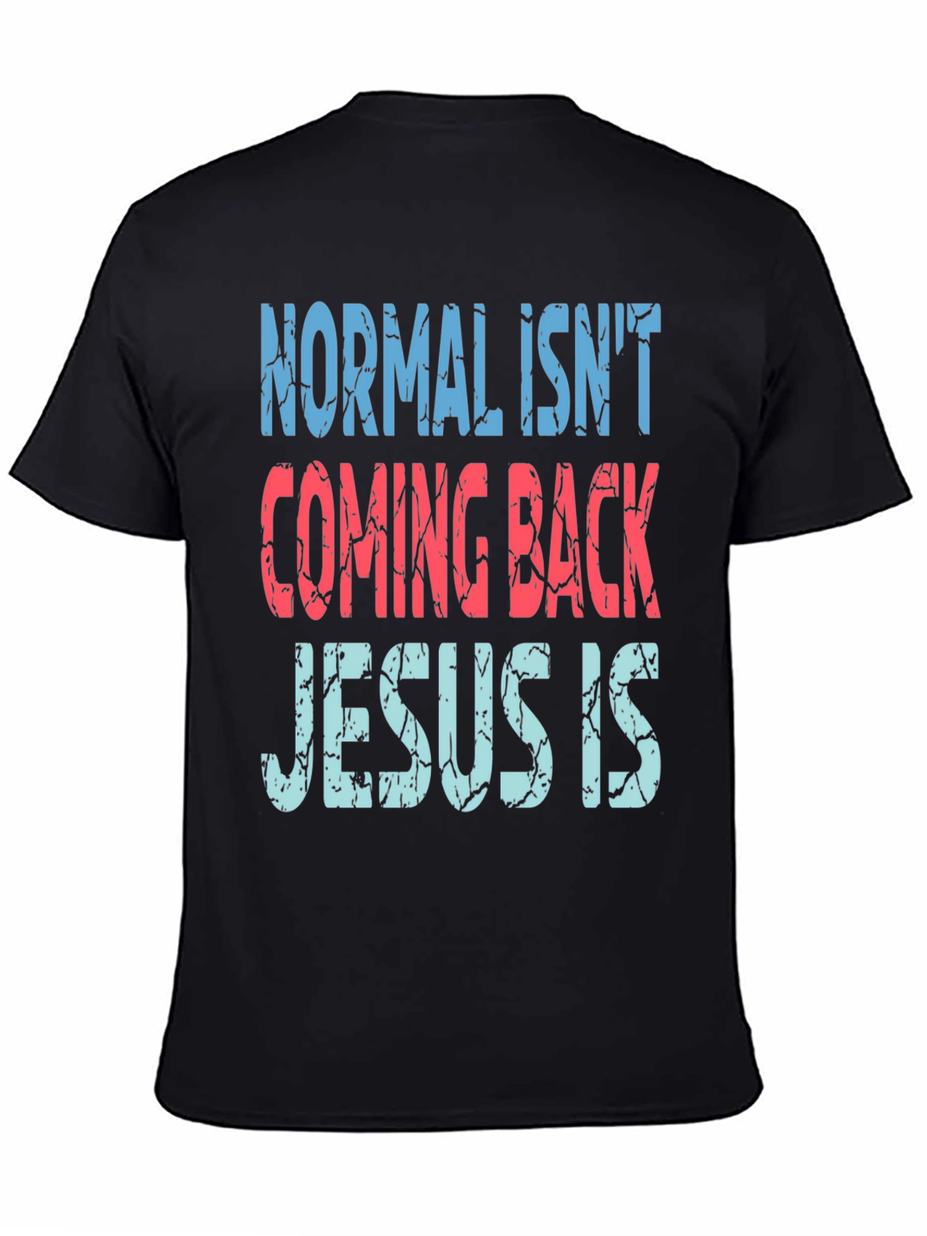 Normal Isnt Coming Back Jesus Is T-Shirt