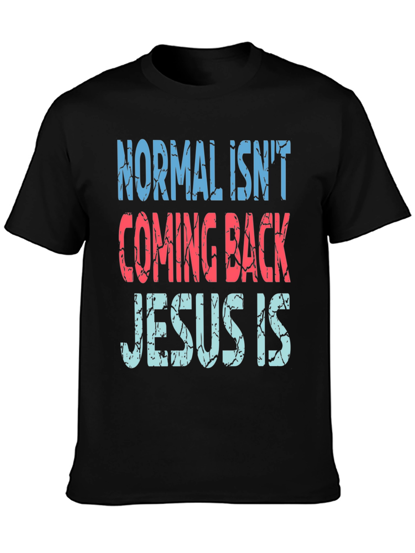 Normal Isnt Coming Back Jesus Is T-Shirt