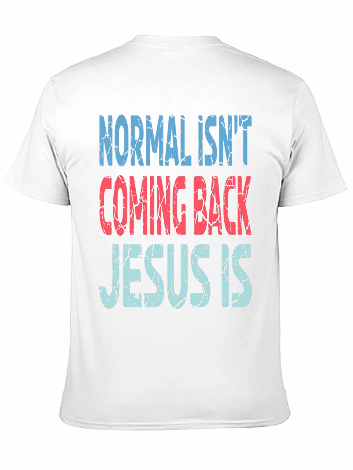 Normal Isnt Coming Back Jesus Is T-Shirt
