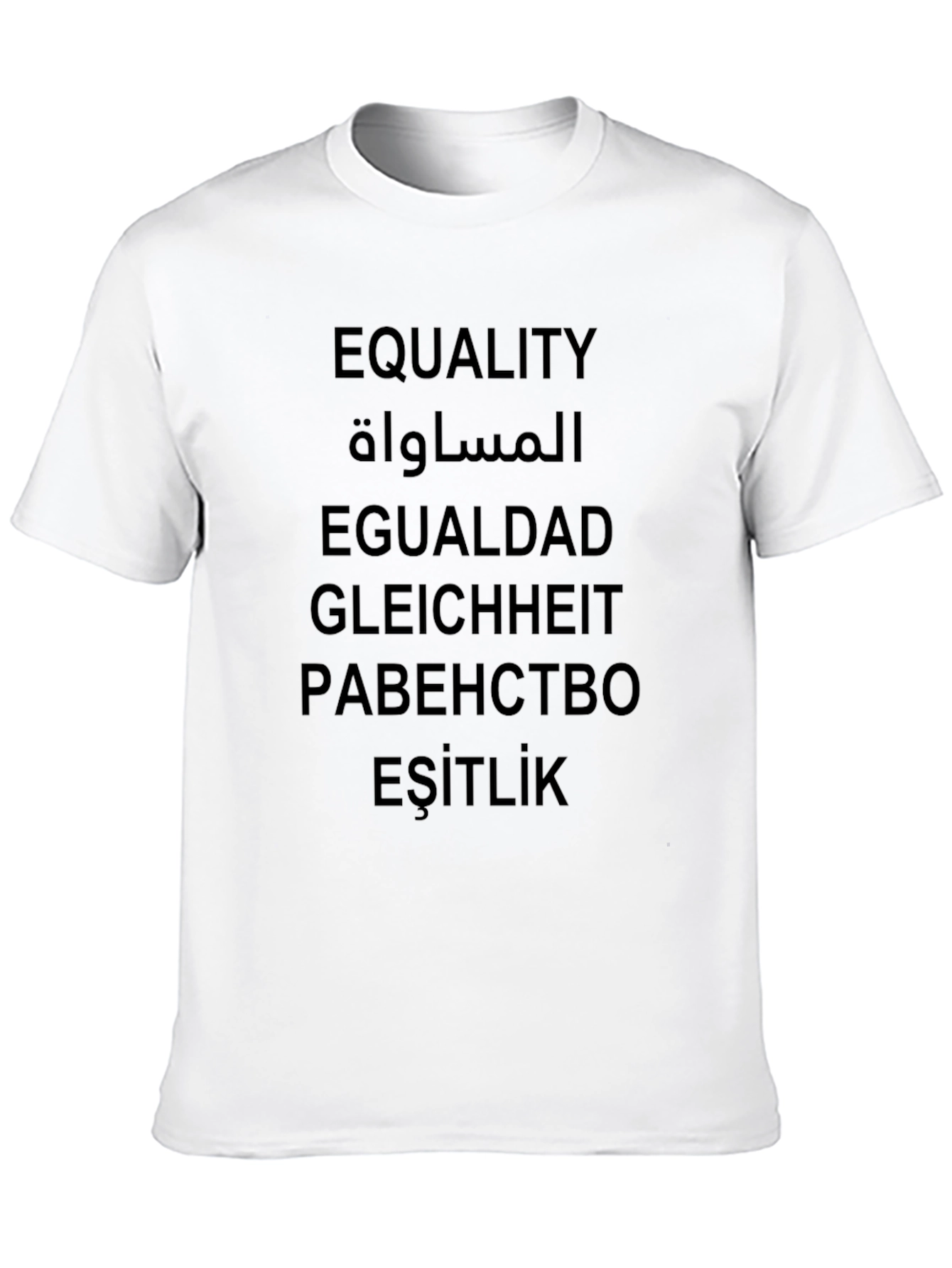 Equality T-Shirt - Multi-Language Design