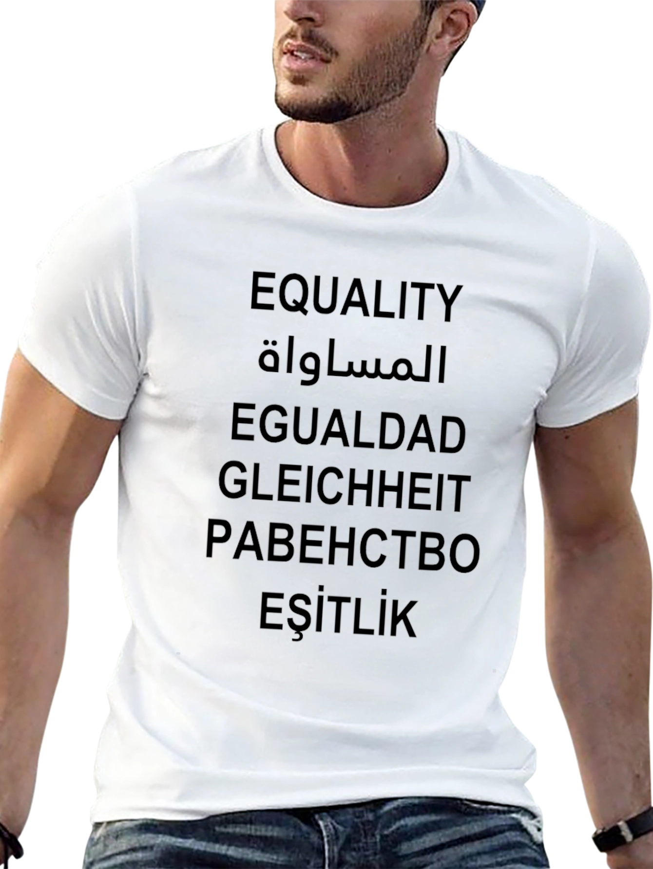 Equality T-Shirt - Multi-Language Design