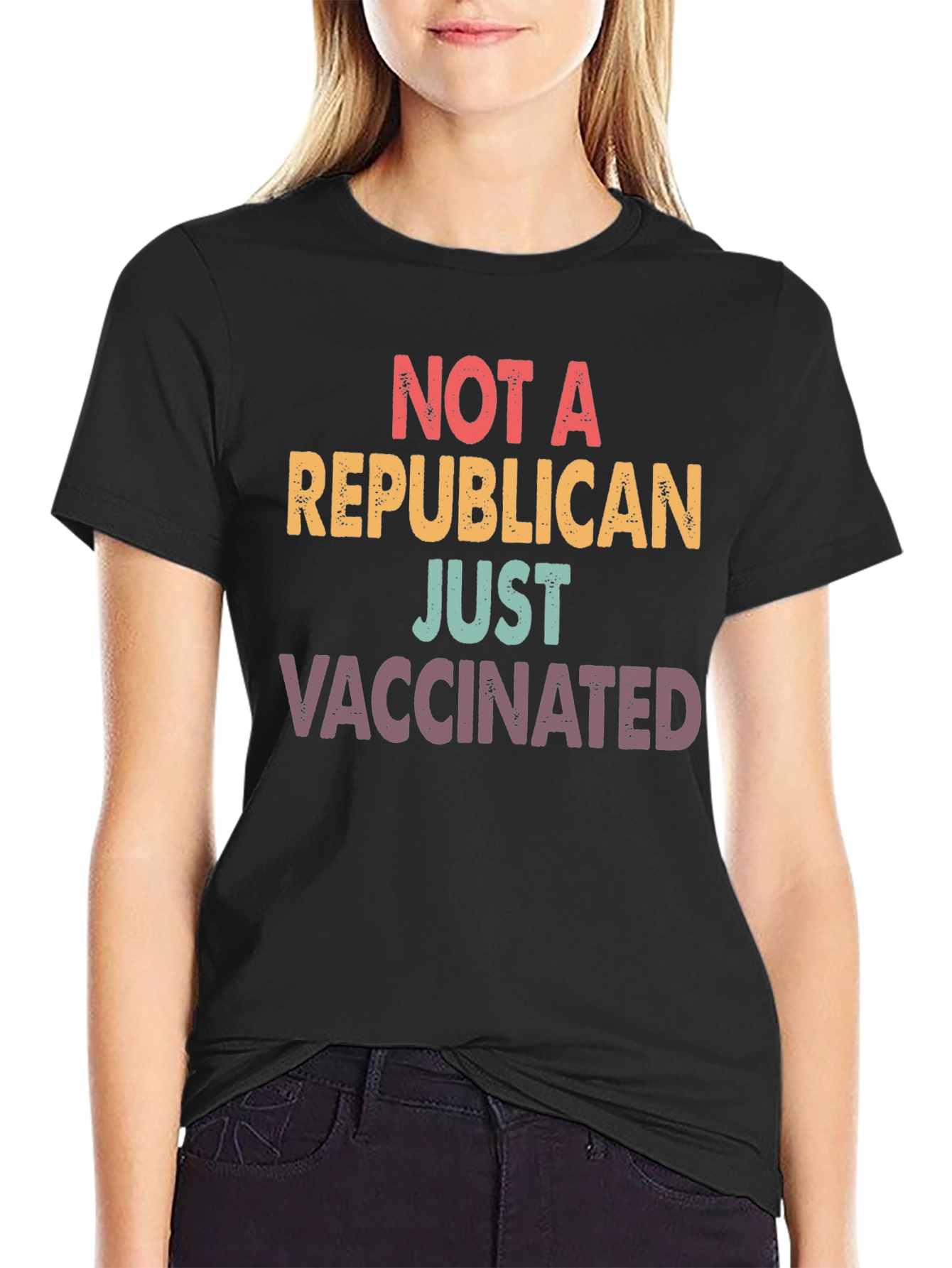 Not A Republican Just Vaccinated T-Shirt