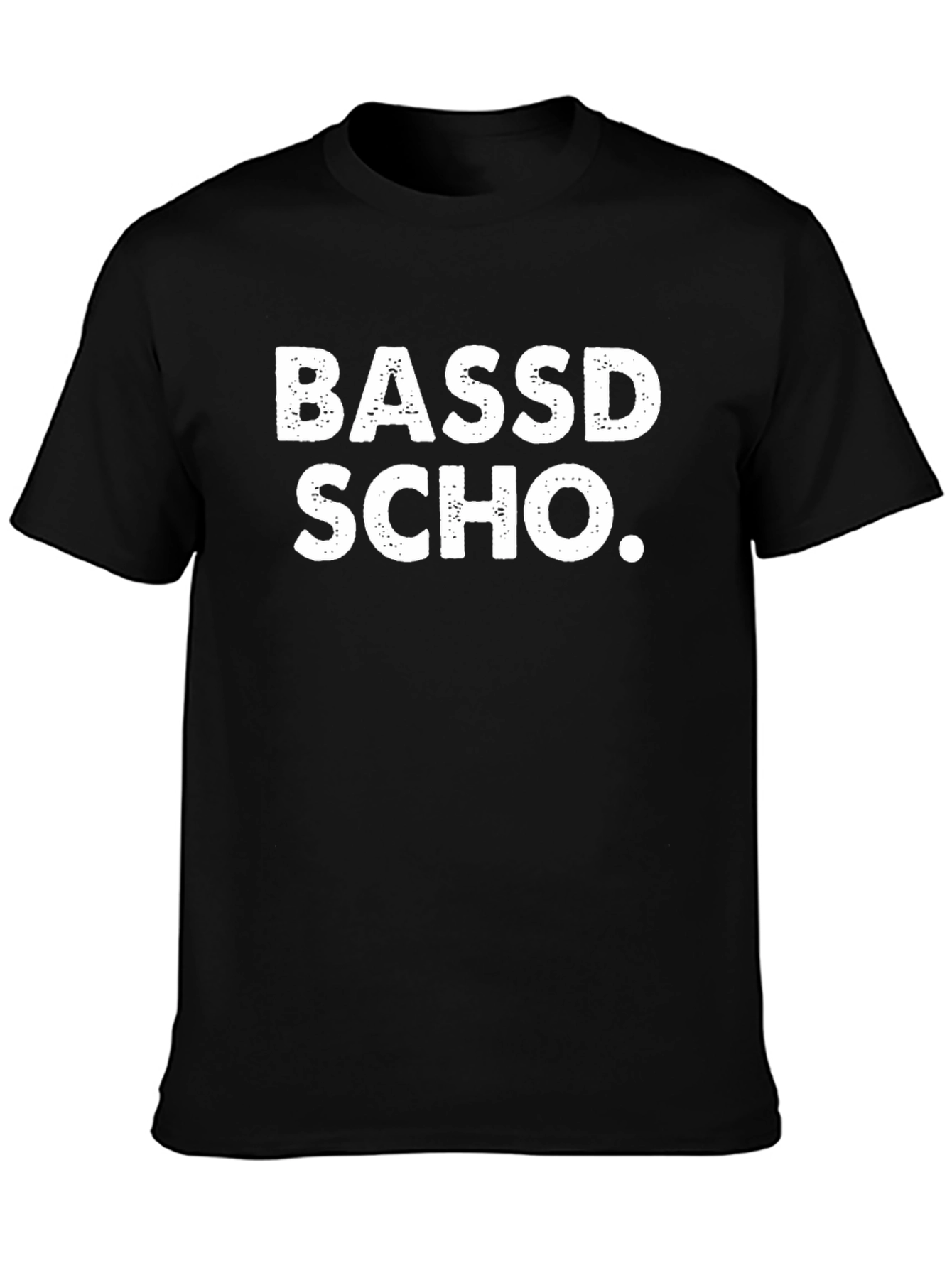 BASSD SCHO. T-Shirt - Black