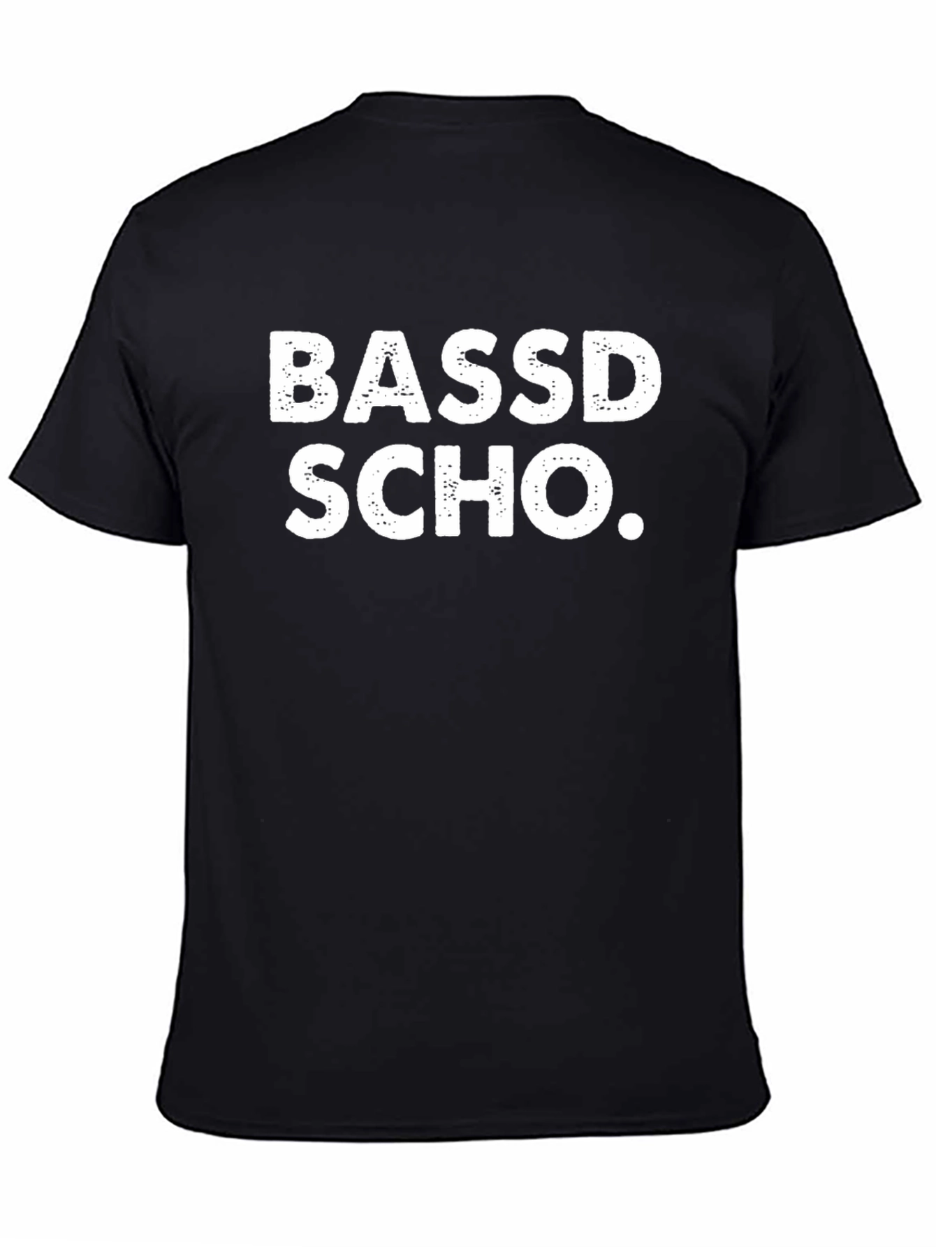BASSD SCHO. T-Shirt - Black