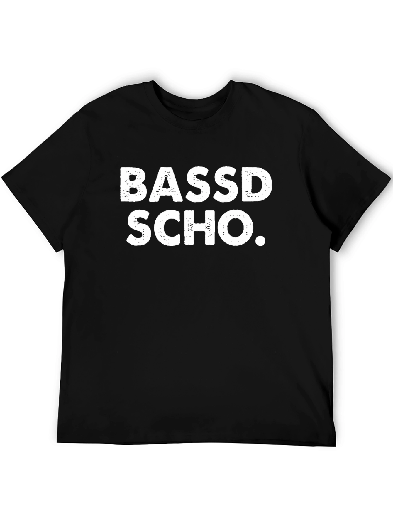 BASSD SCHO. T-Shirt - Black