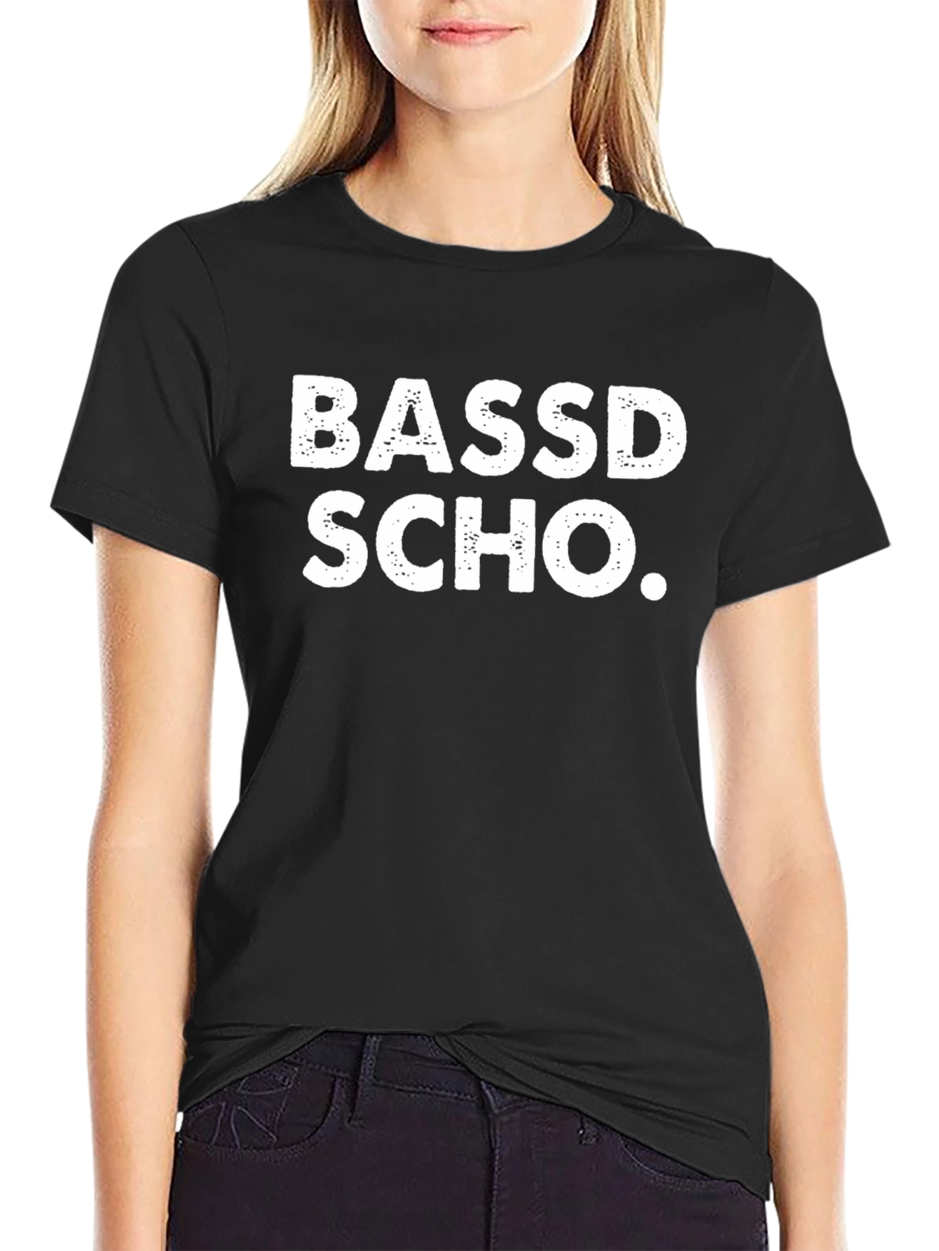 BASSD SCHO. T-Shirt - Black