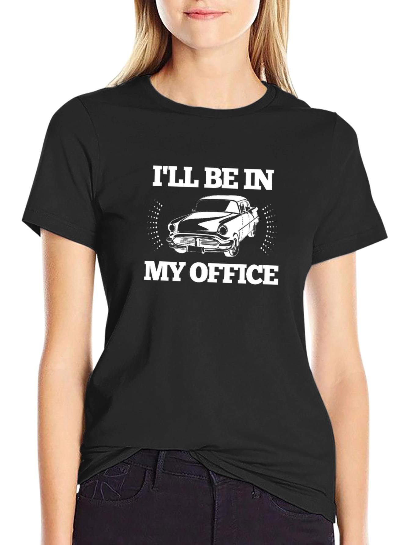 Ill Be in My Office Car T-Shirt