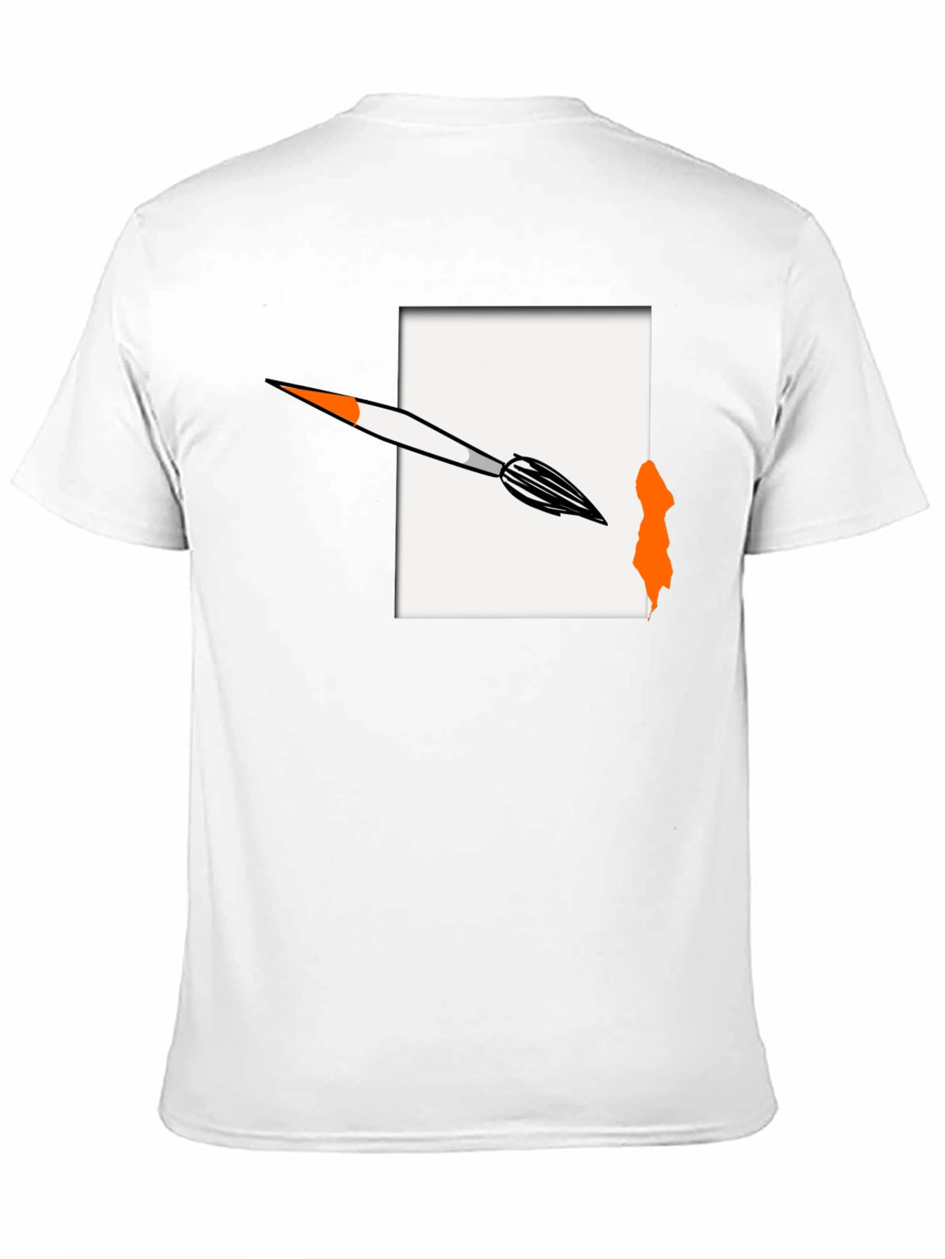 Artistic Brushstroke Graphic Tee