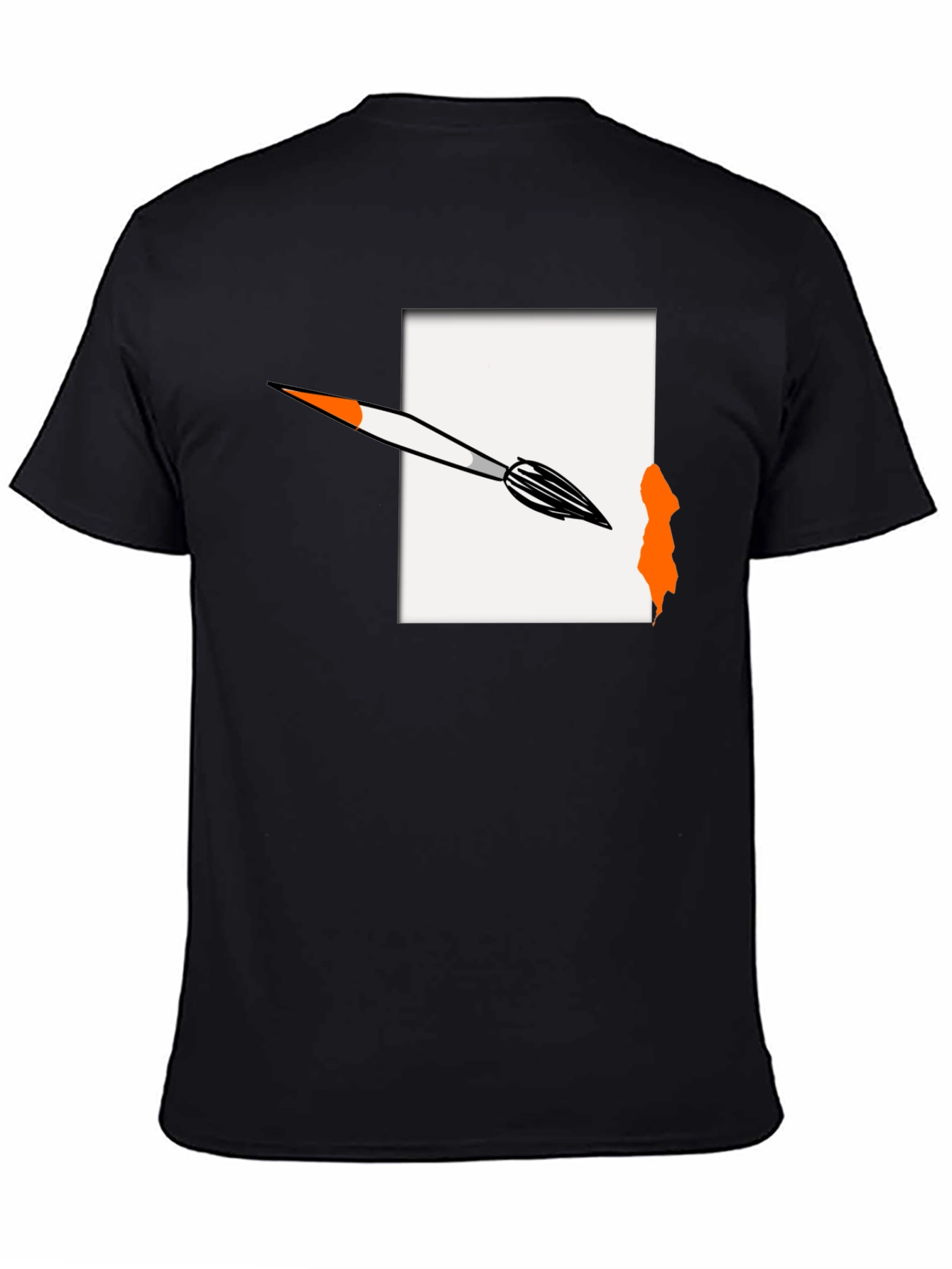 Artistic Brushstroke Graphic Tee