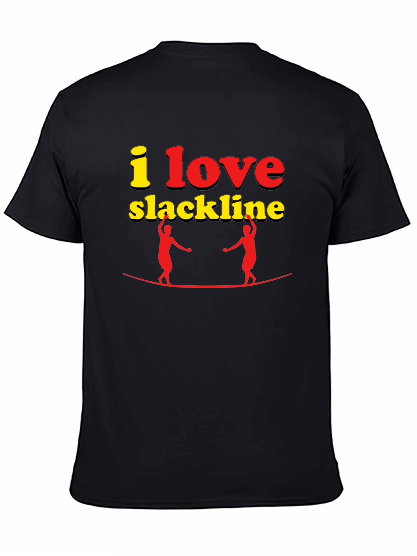 I Love Slackline Graphic T-Shirt