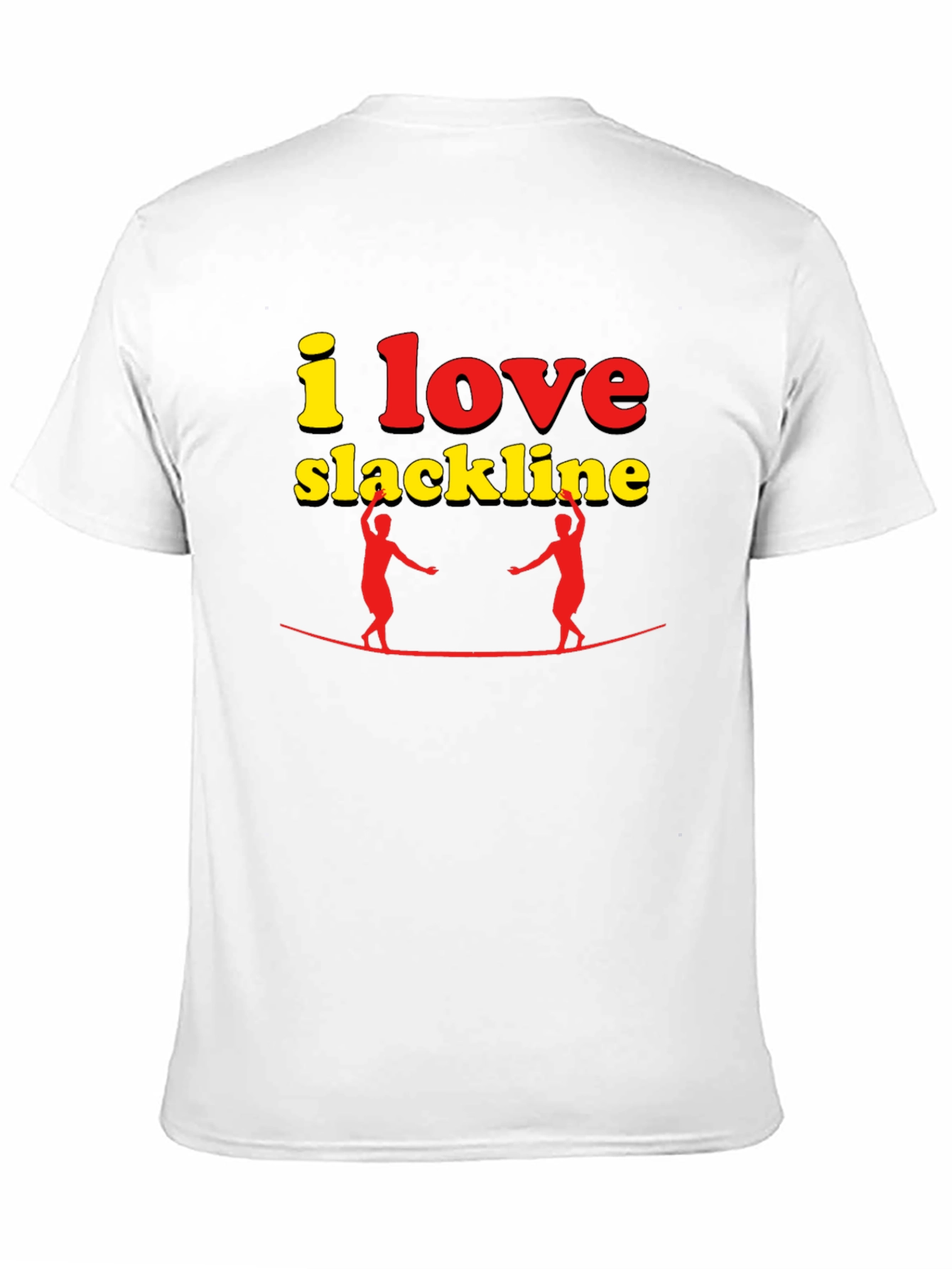 I Love Slackline Graphic T-Shirt