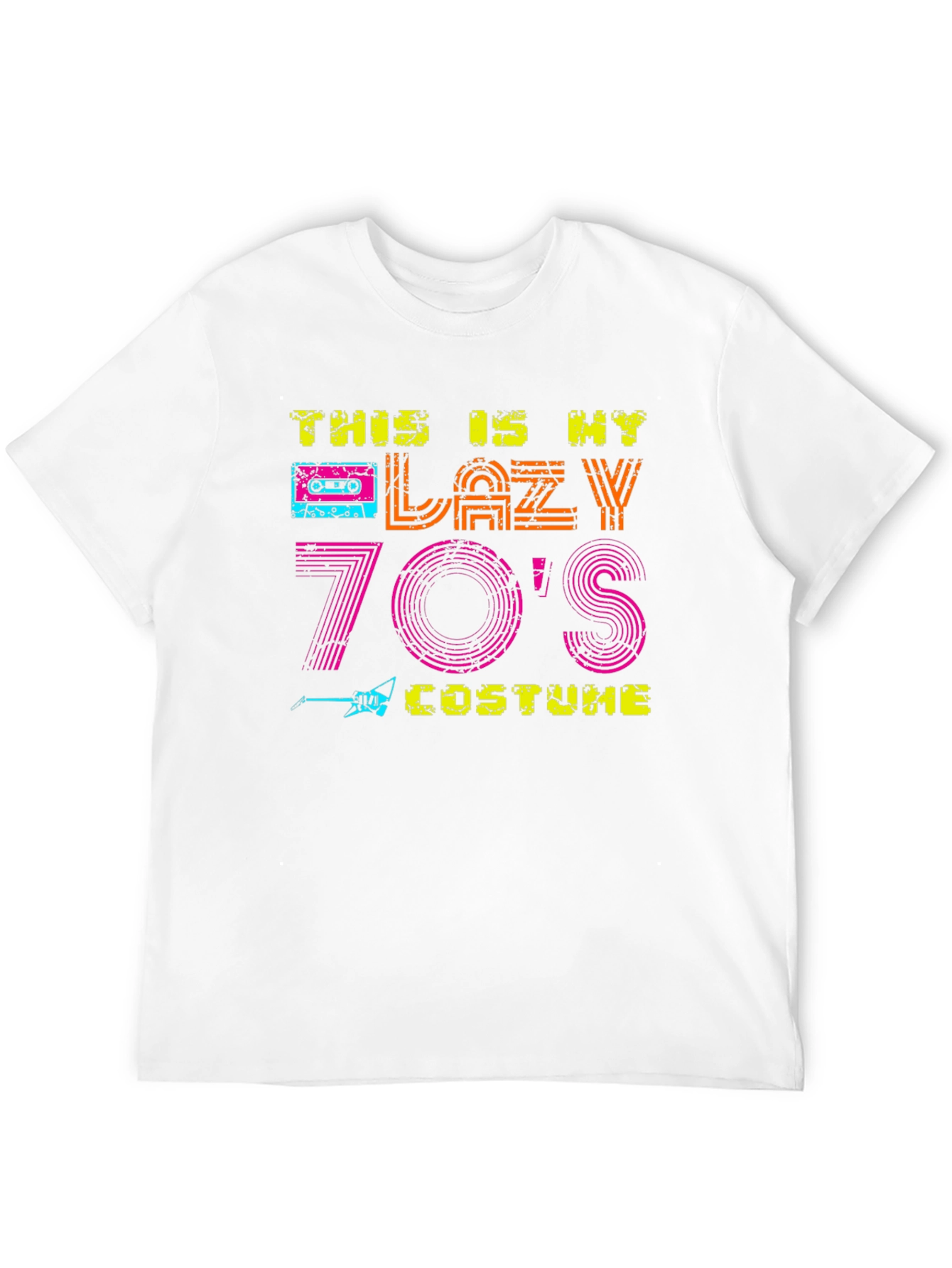 Lazy 70s Costume Graphic T-Shirt