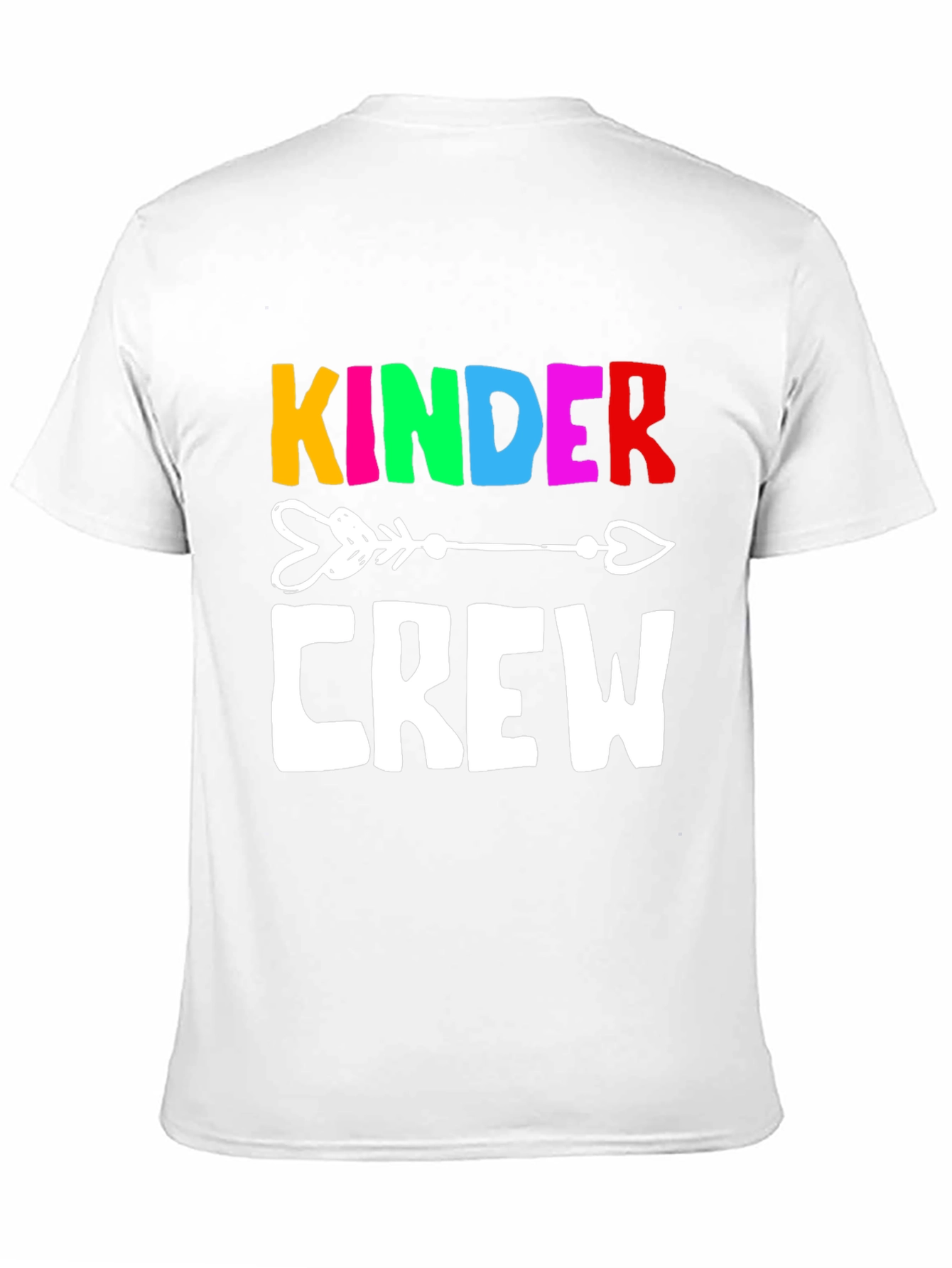 Kinder Crew Graphic Tee - Black Unisex T-Shirt