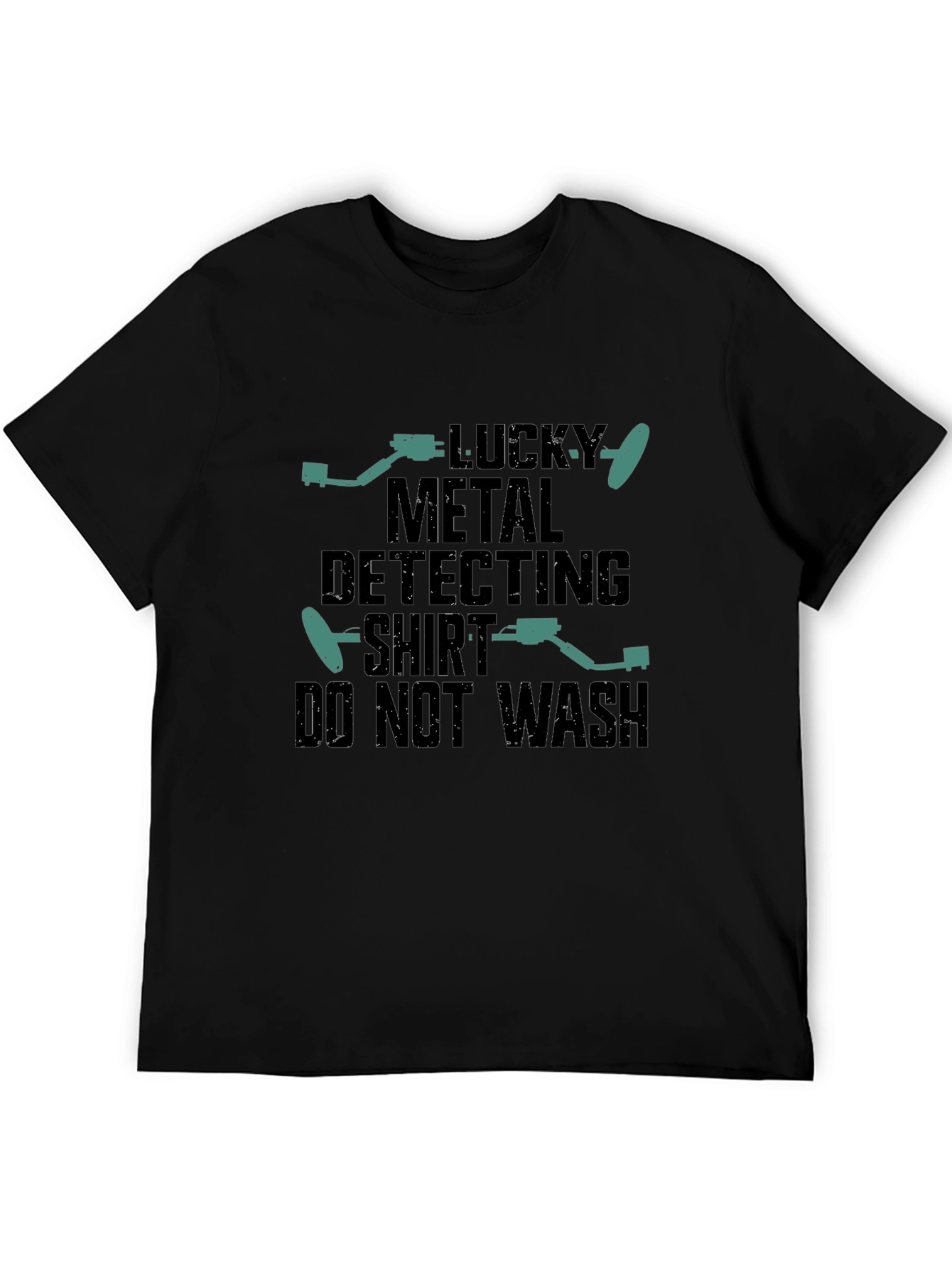 Lucky Metal Detecting Shirt - Funny Hobby Tee