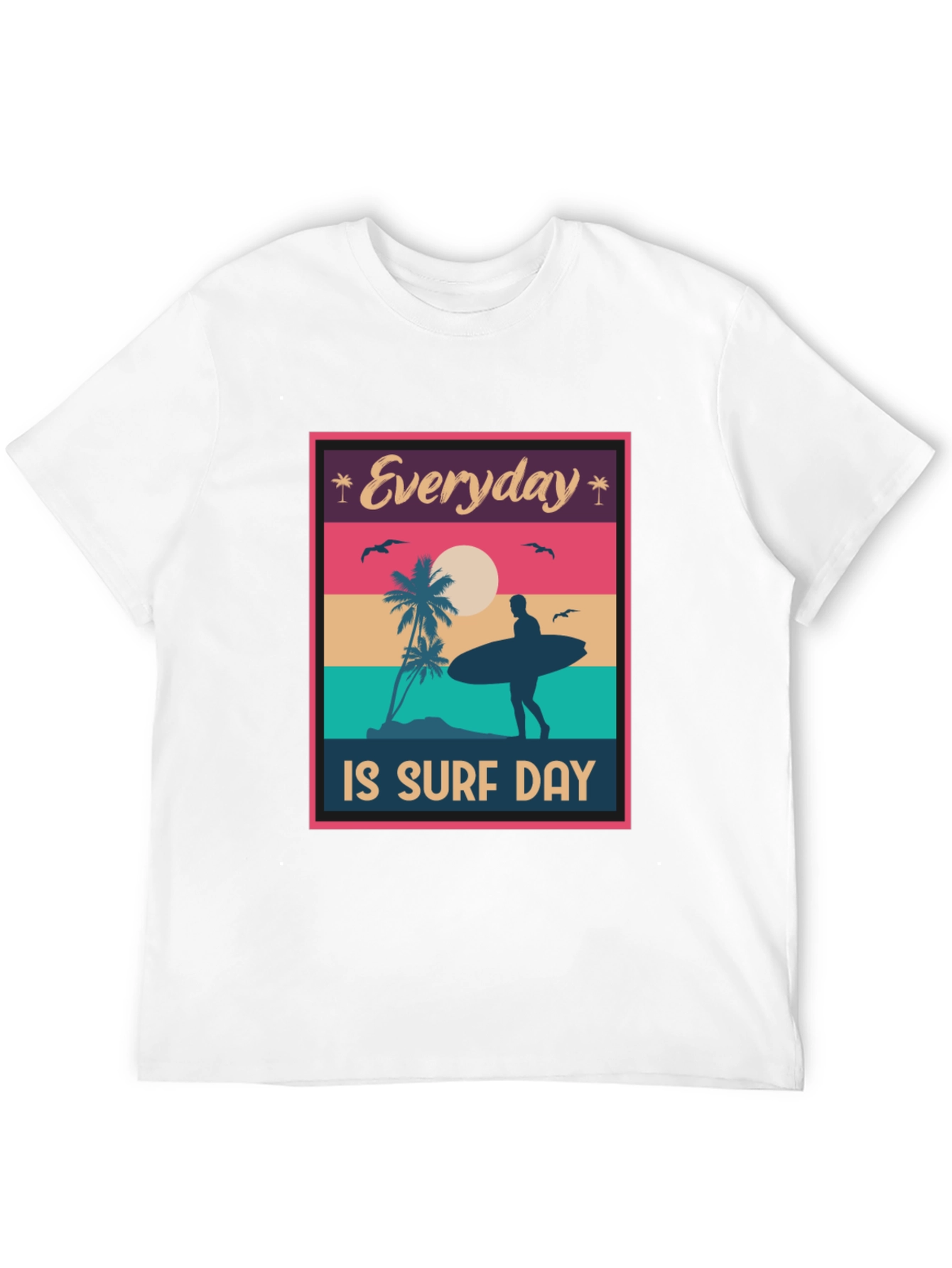Everyday Is Surf Day Graphic Tee