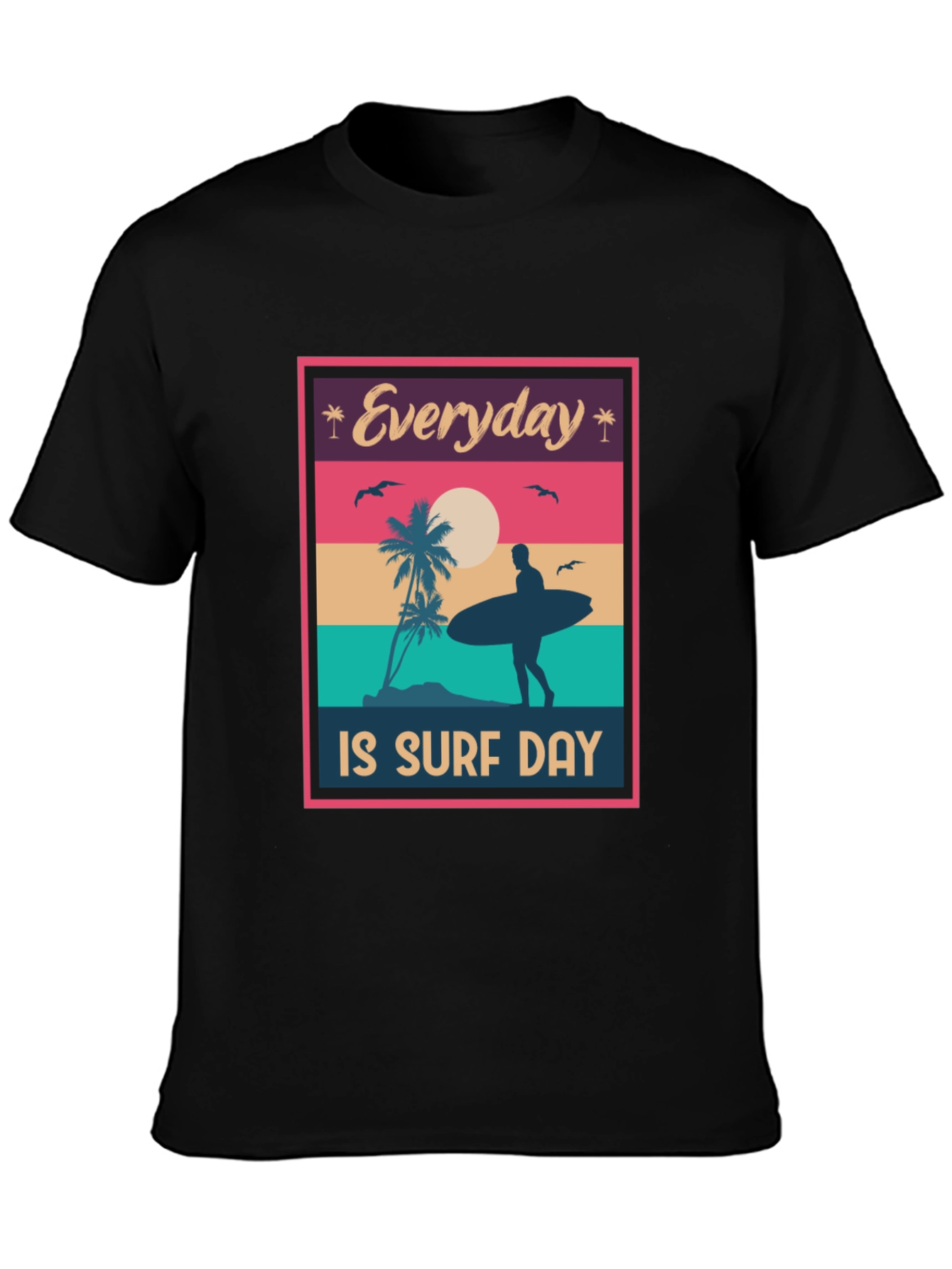 Everyday Is Surf Day Graphic Tee