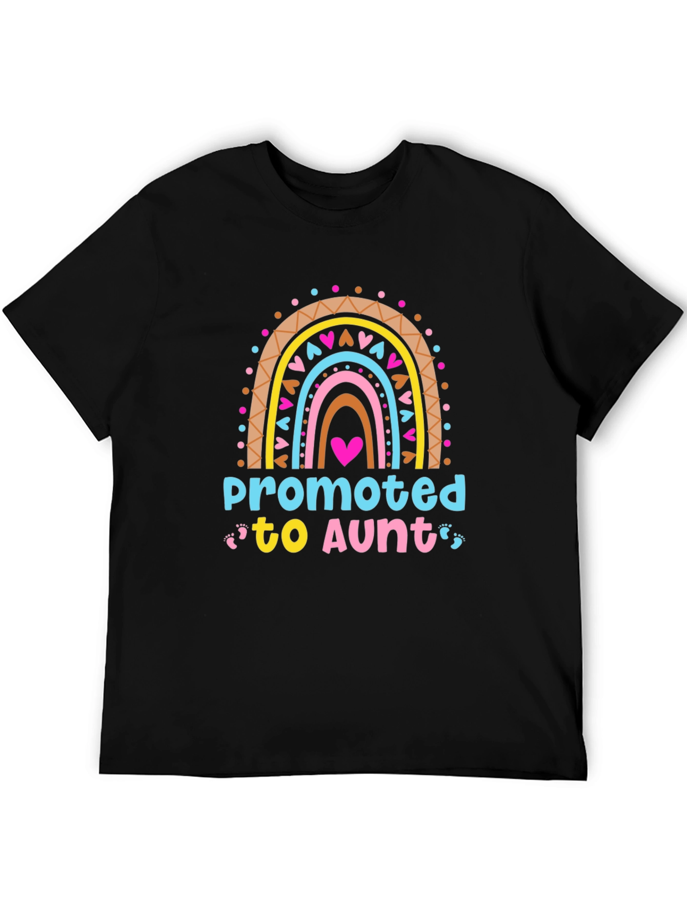 Promoted to Aunt T-Shirt - New Auntie Gift